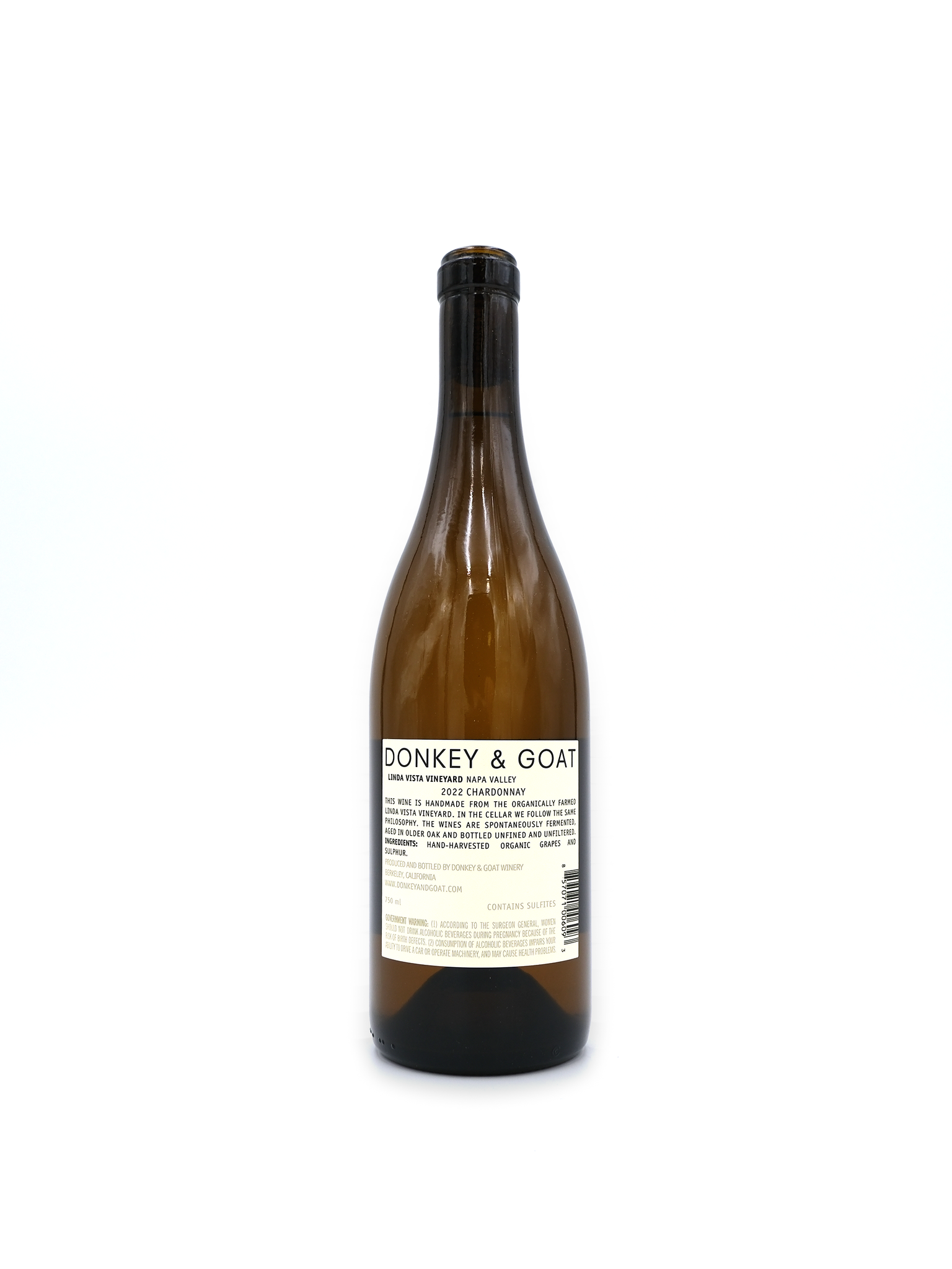 2022 Donkey & Goat Linda Vista Vineyard Chardonnay 750ml