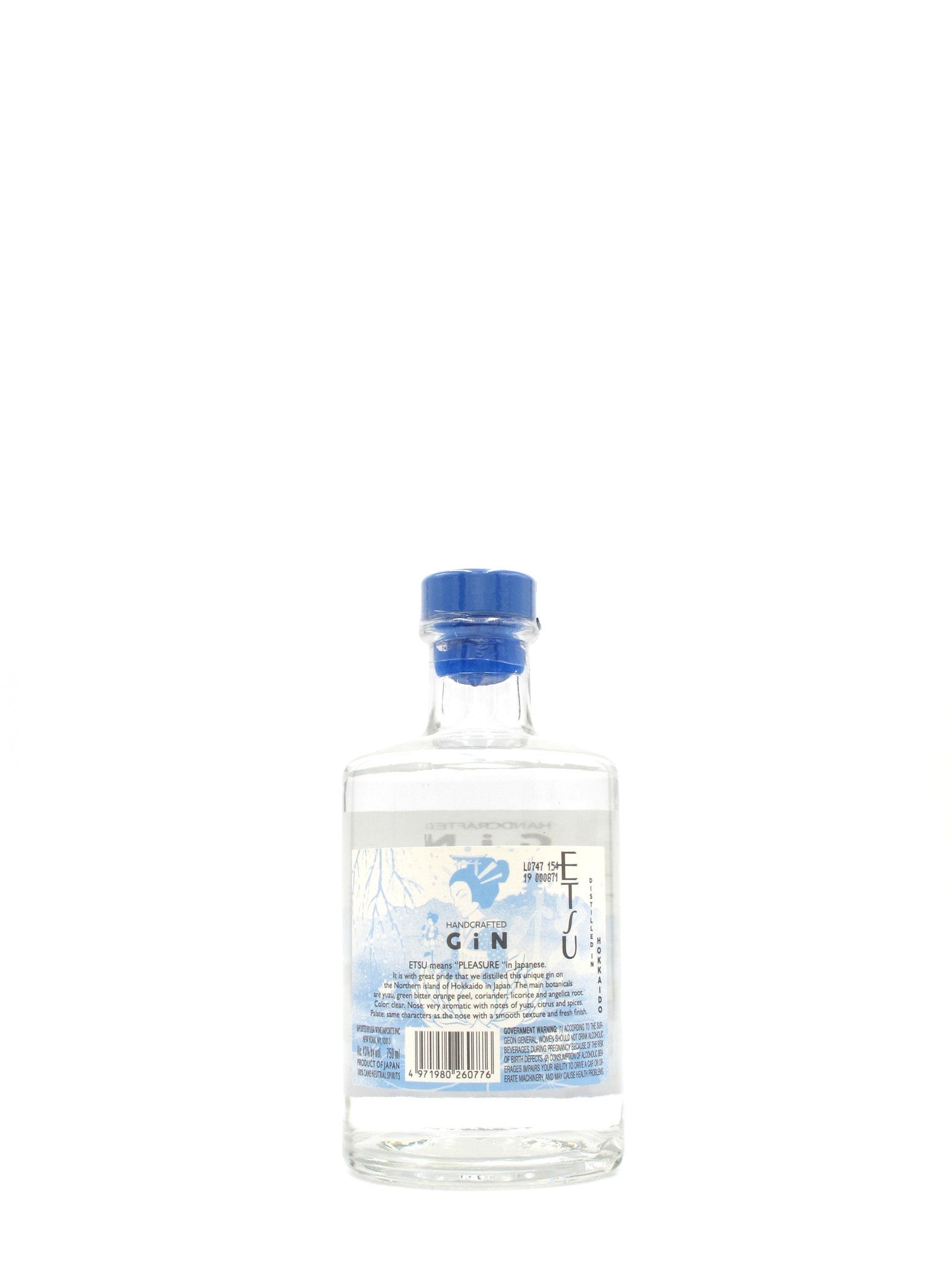 Etsu Japanese Gin 750ml
