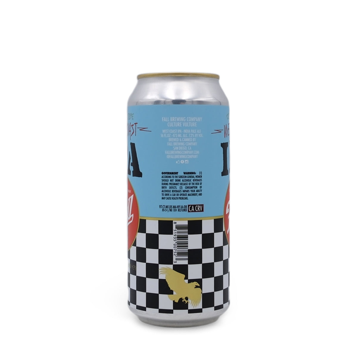 Fall Brewing Culture Vulture WC IPA 16oz