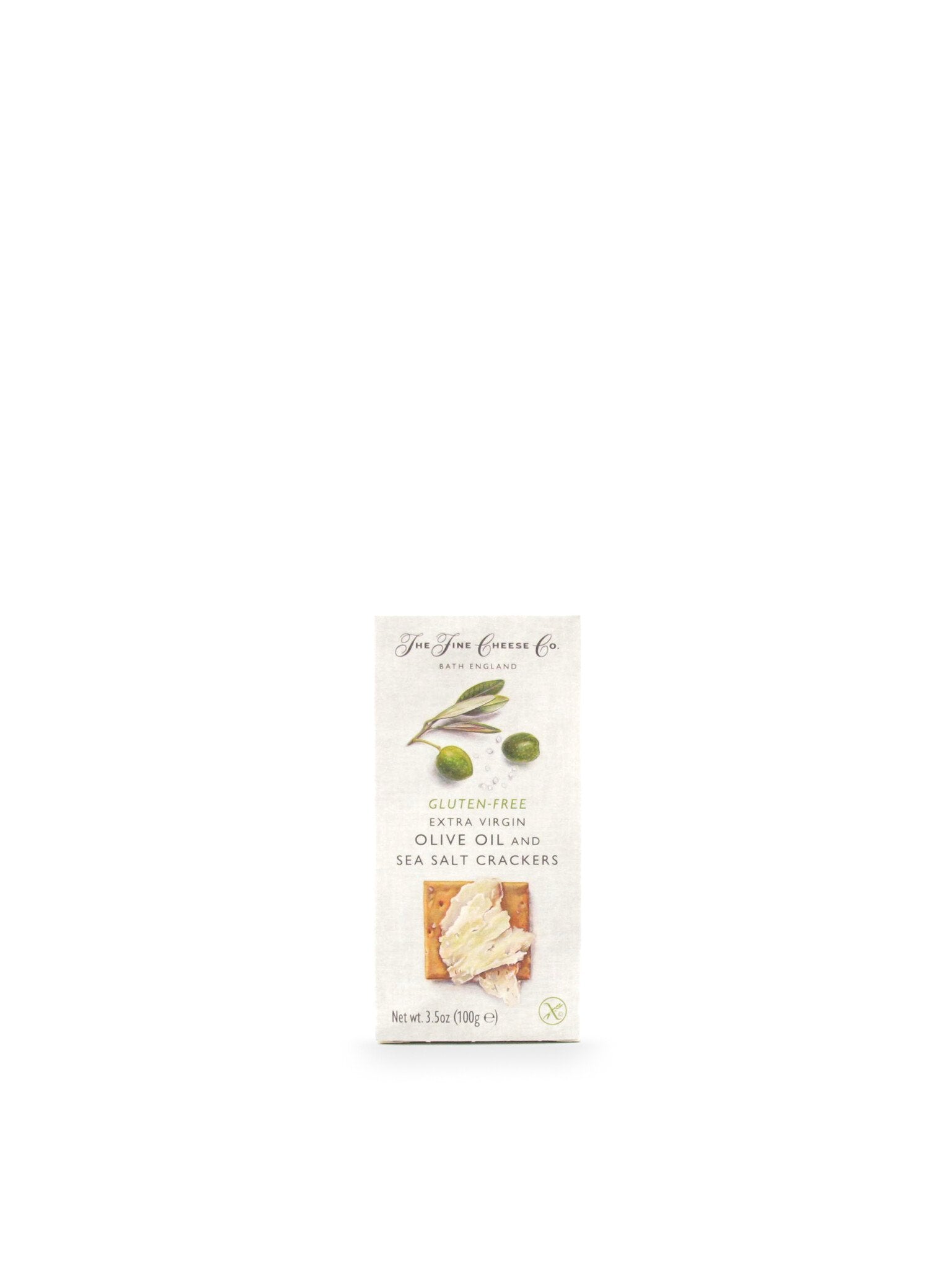 Fine Cheese Gluten Free EVOO and Sea Salt Crackers 110g