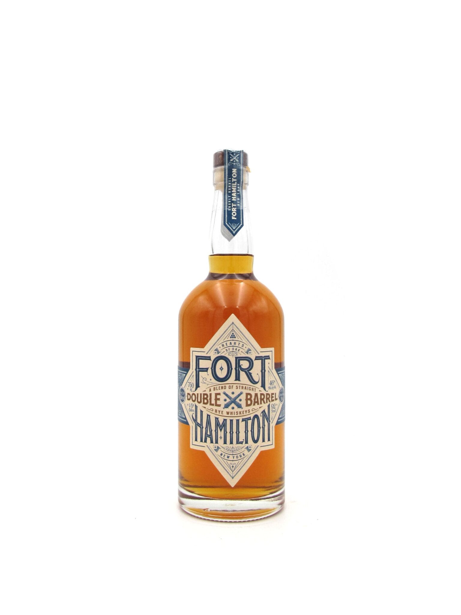 Fort Hamilton Double Barrel Rye 750ml