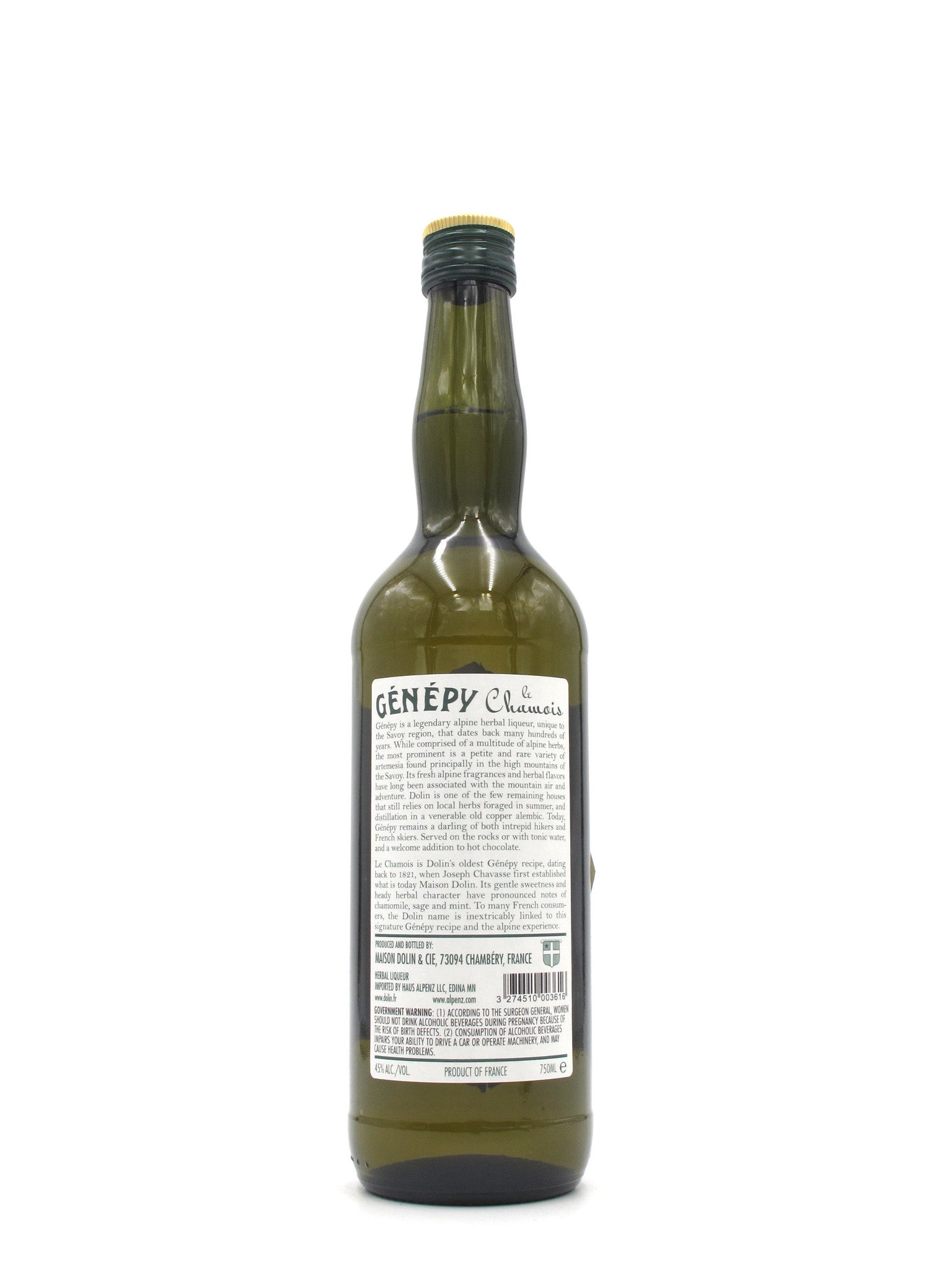 Dolin Génépy le Chamois Liqueur 750mL