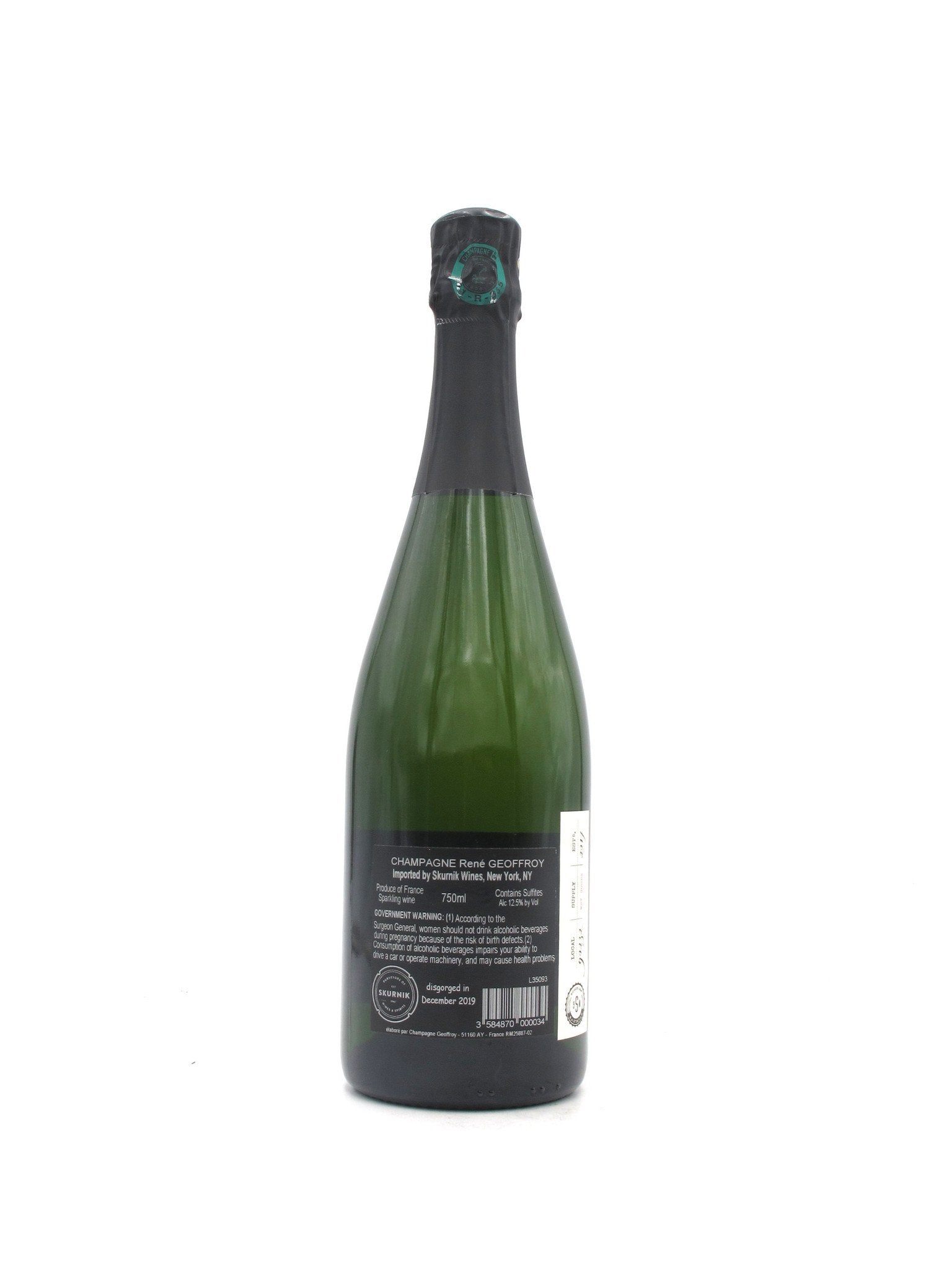 NV Rene Geoffroy 1er Cru Brut Champagne 'Expression' 750mL