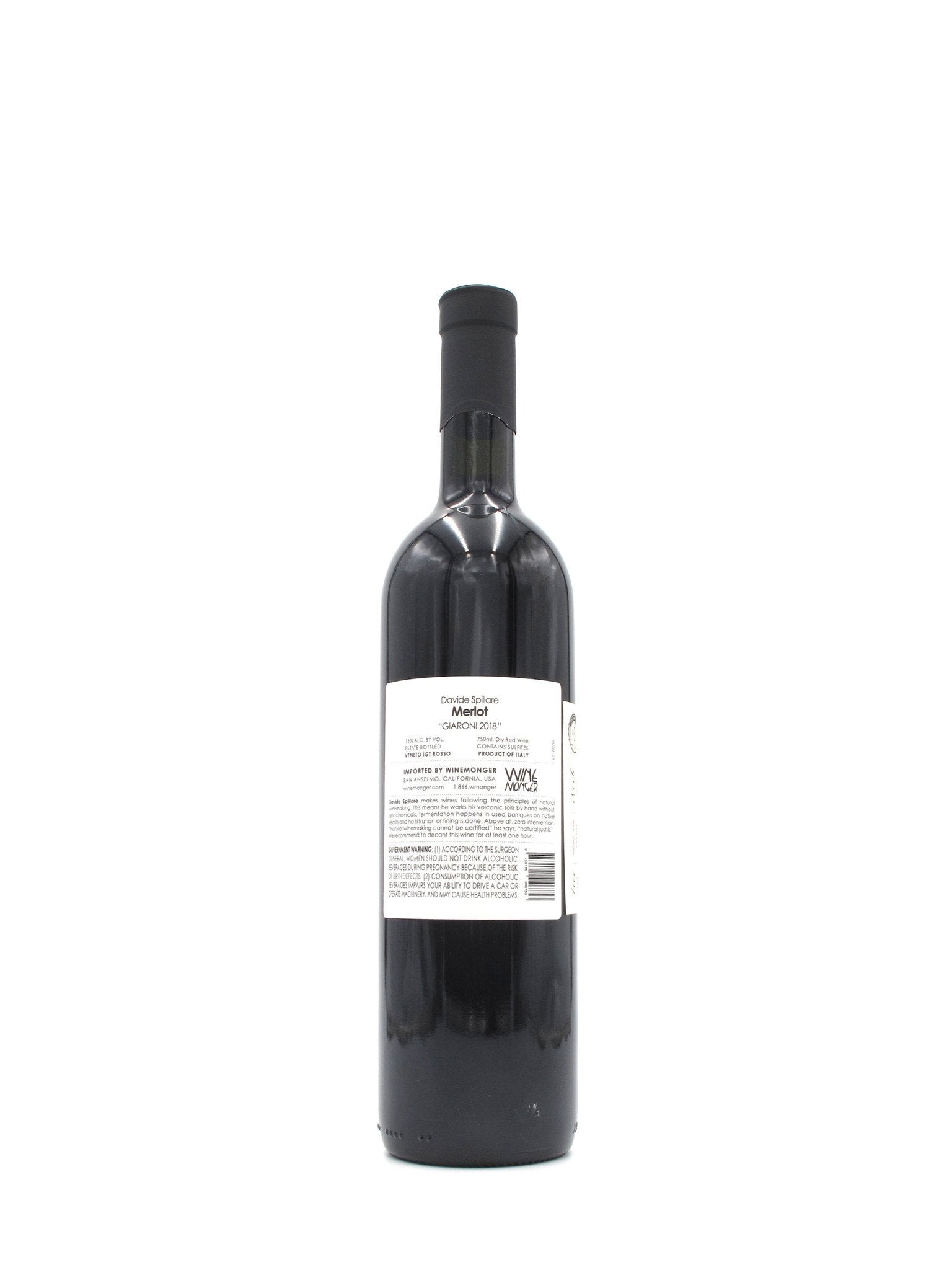 2018 Davide Spillare 'Giaroni' 750ml