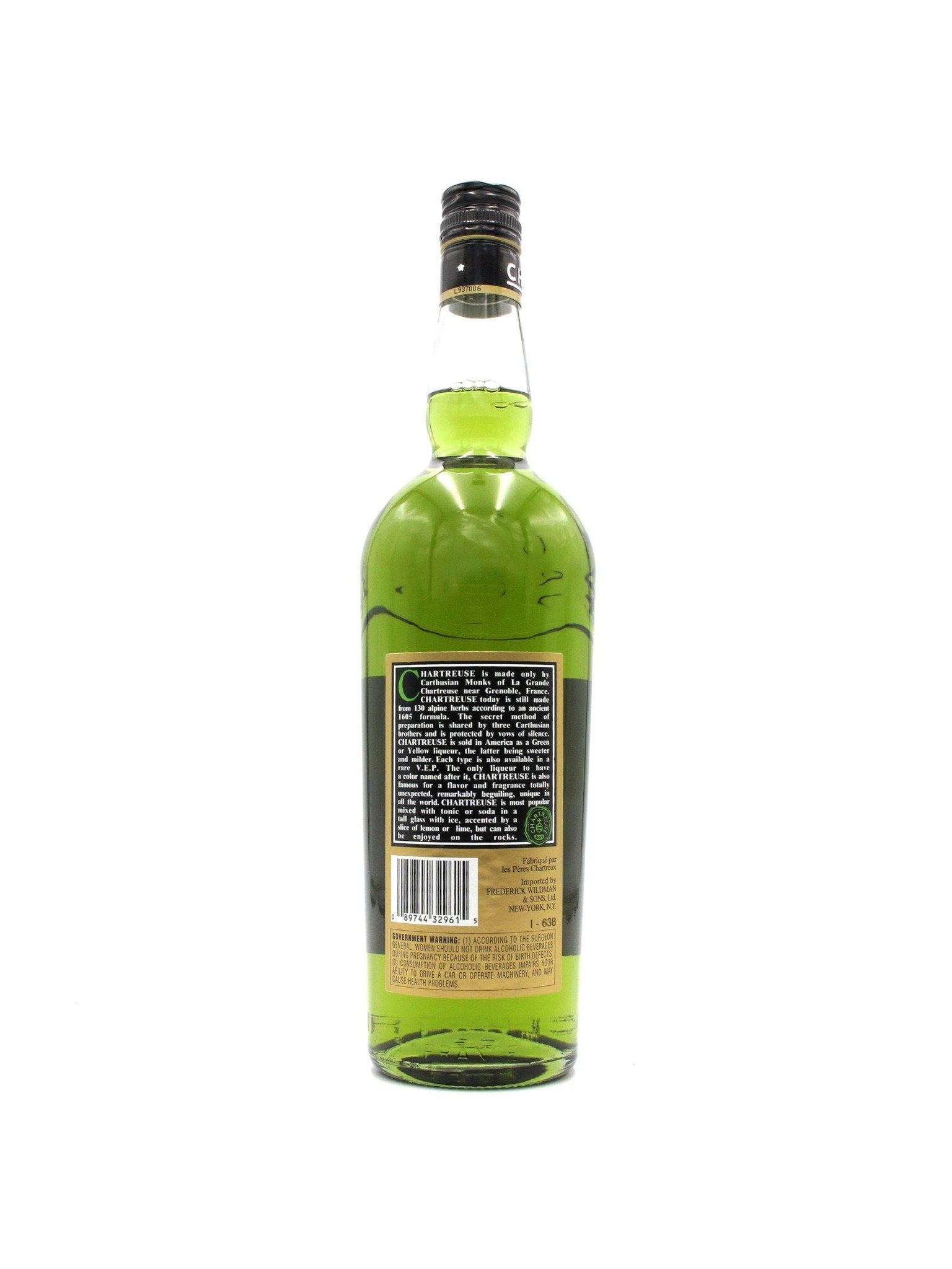 Chartreuse Green 110 proof 750ML