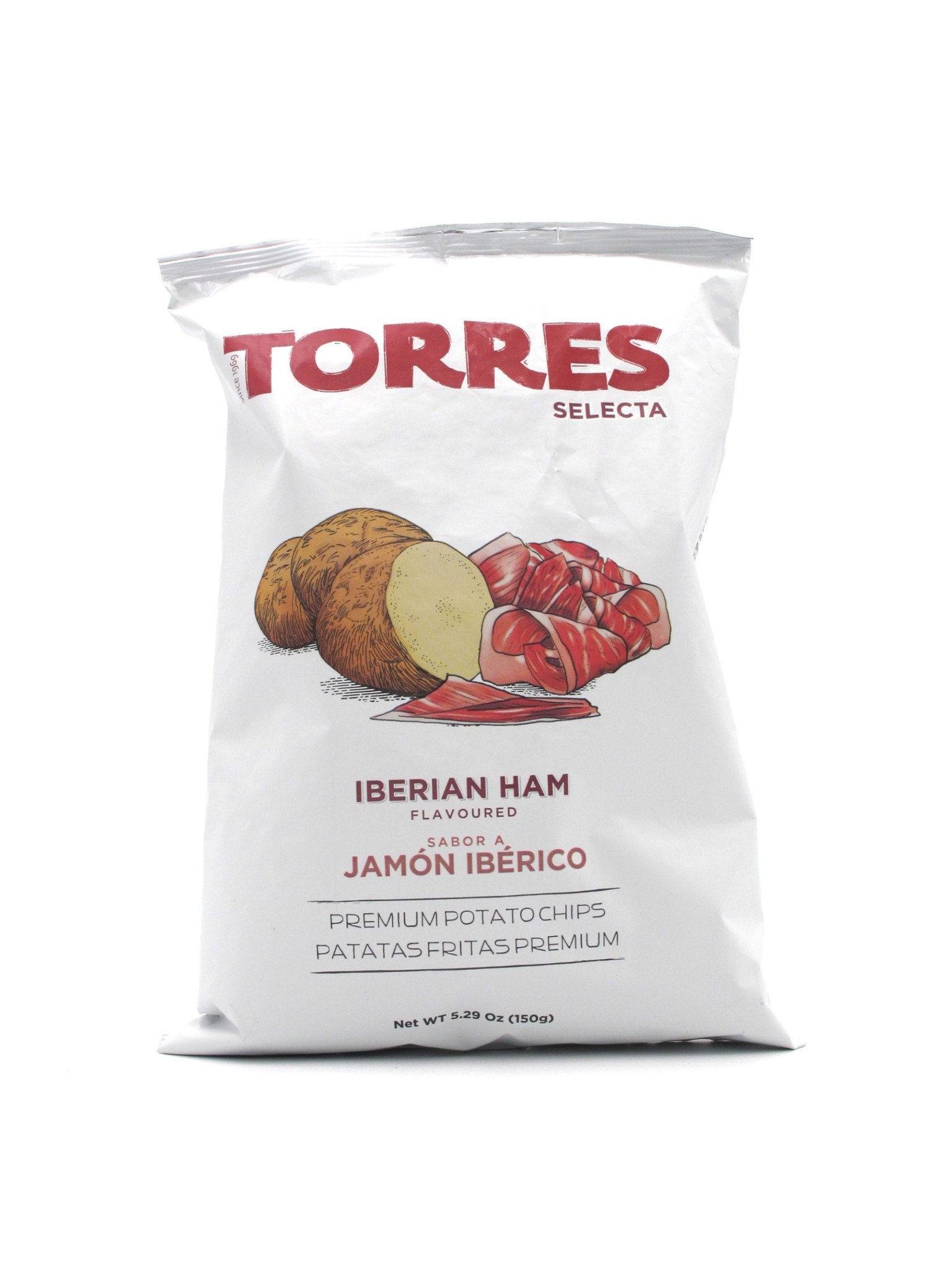 Torres Potato Chips Iberico Ham 150g