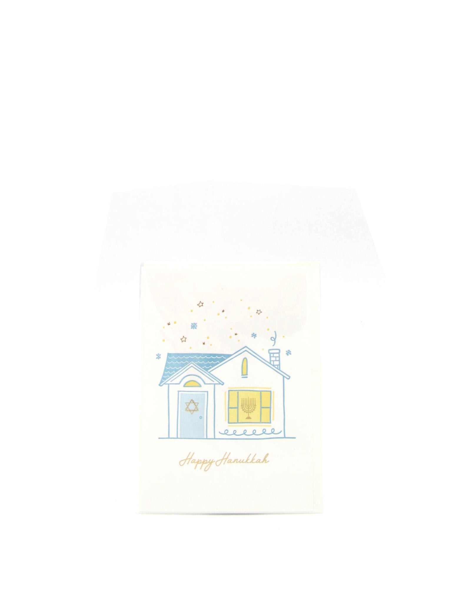 Hanukkah House Elum Greeting Card