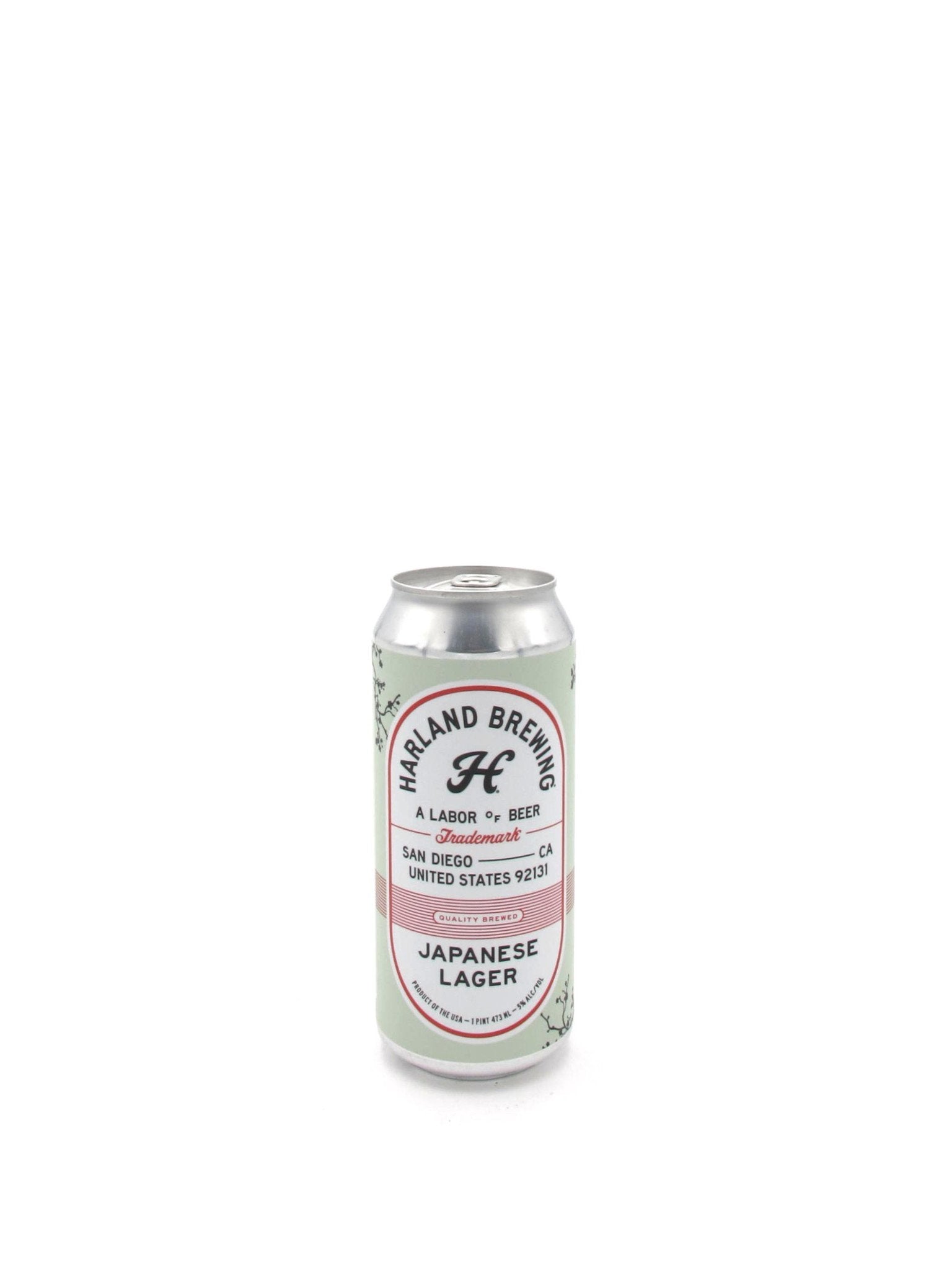 Harland Brewing Japanese Lager 16oz