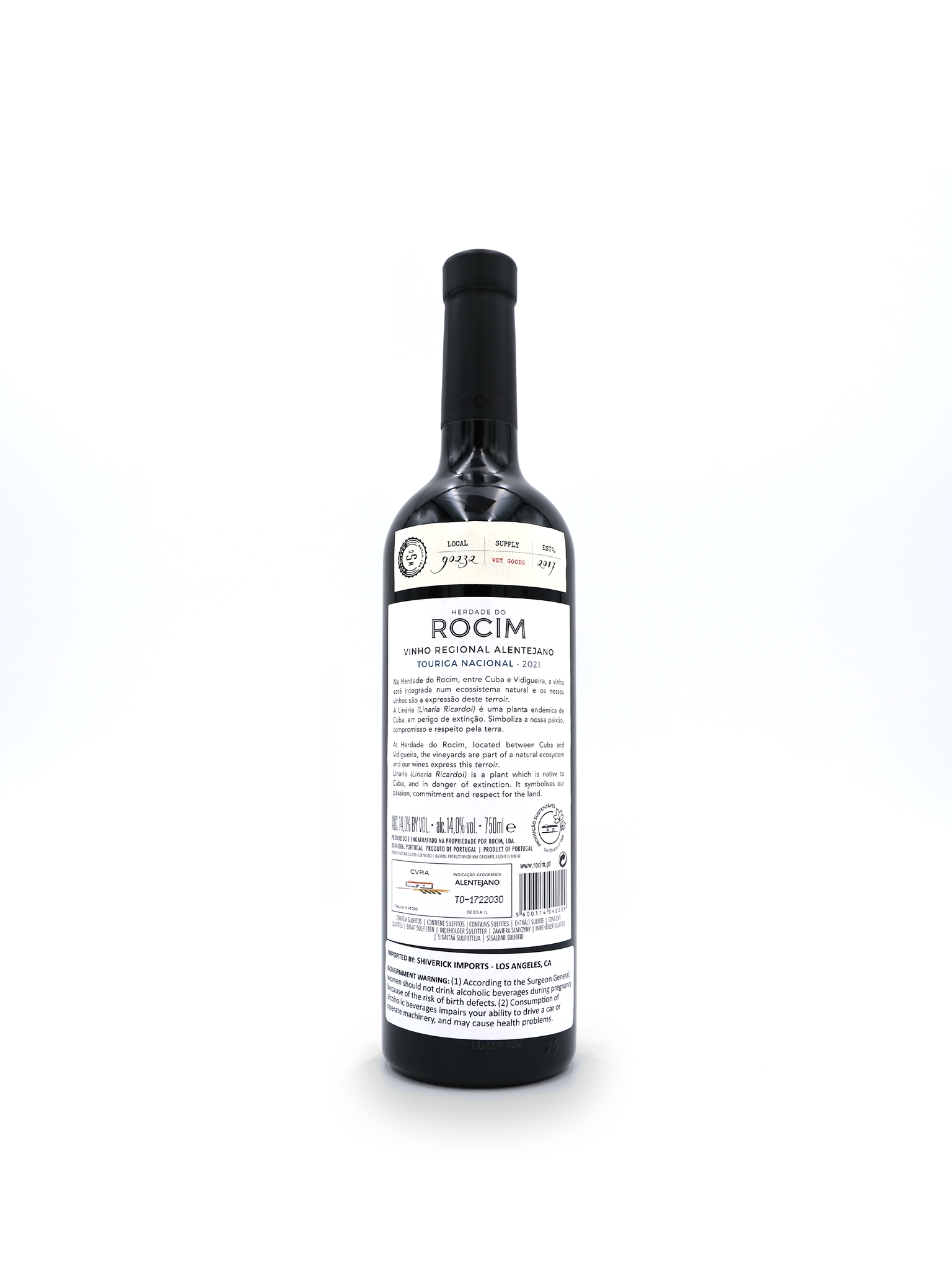 2021 Herdade do Rocim Touriga Nacional 750ml