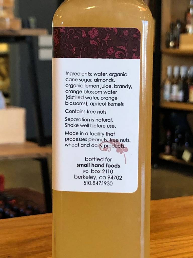 Small Hands Foods Orgeat 8.5oz