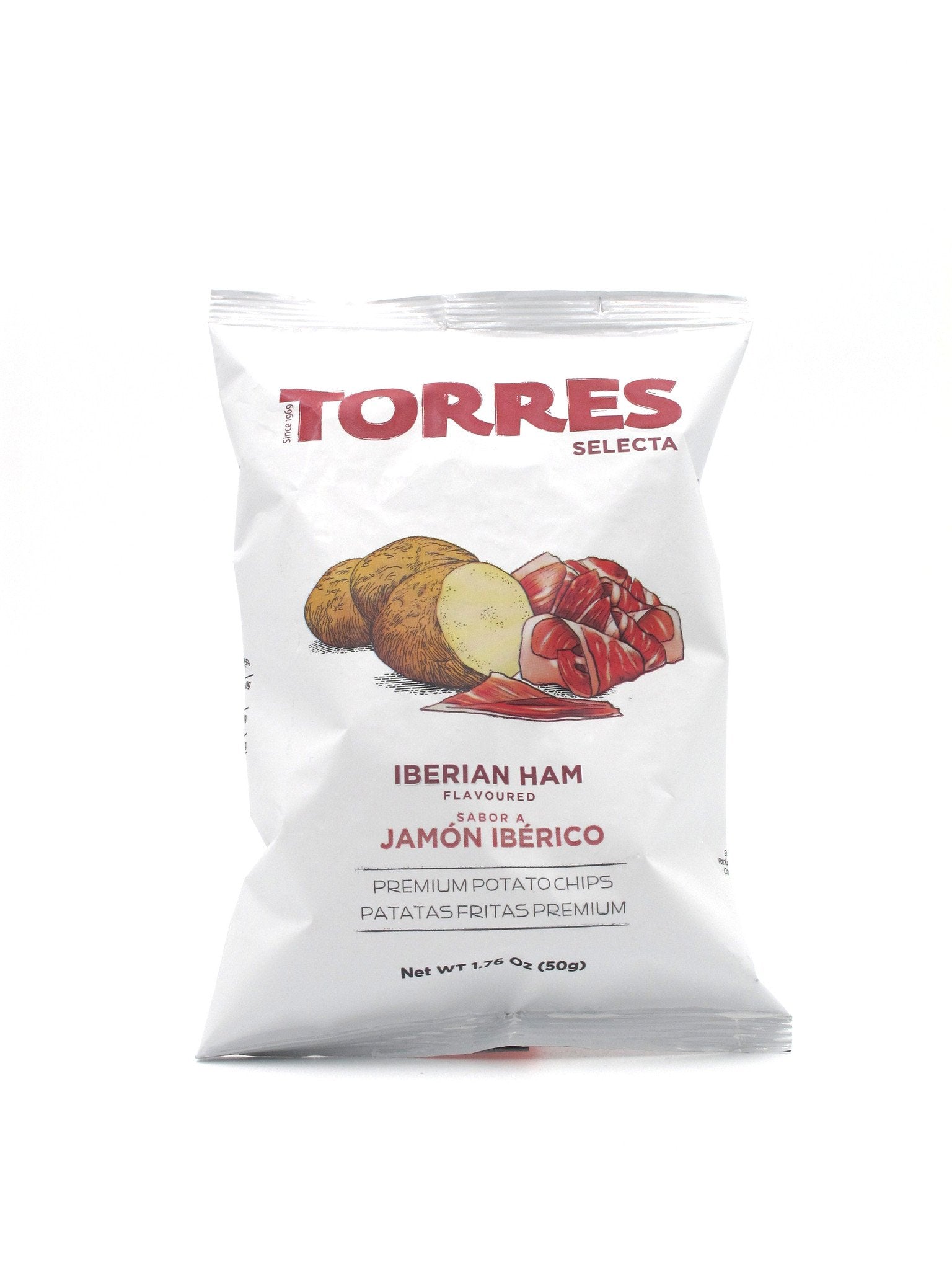 Torres Iberico Ham Potato Chips 50g