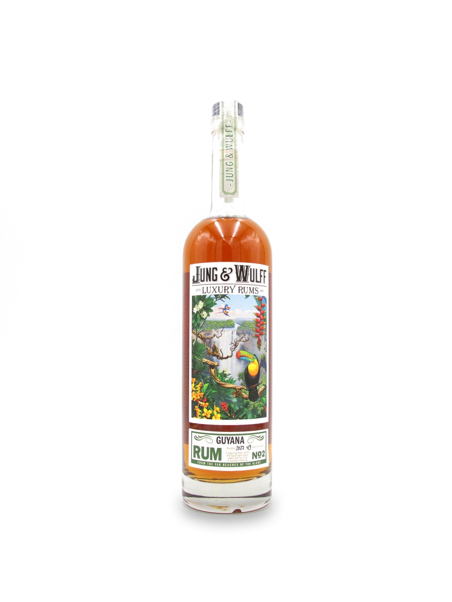 Jung & Wulff Rum Guyana 750mL