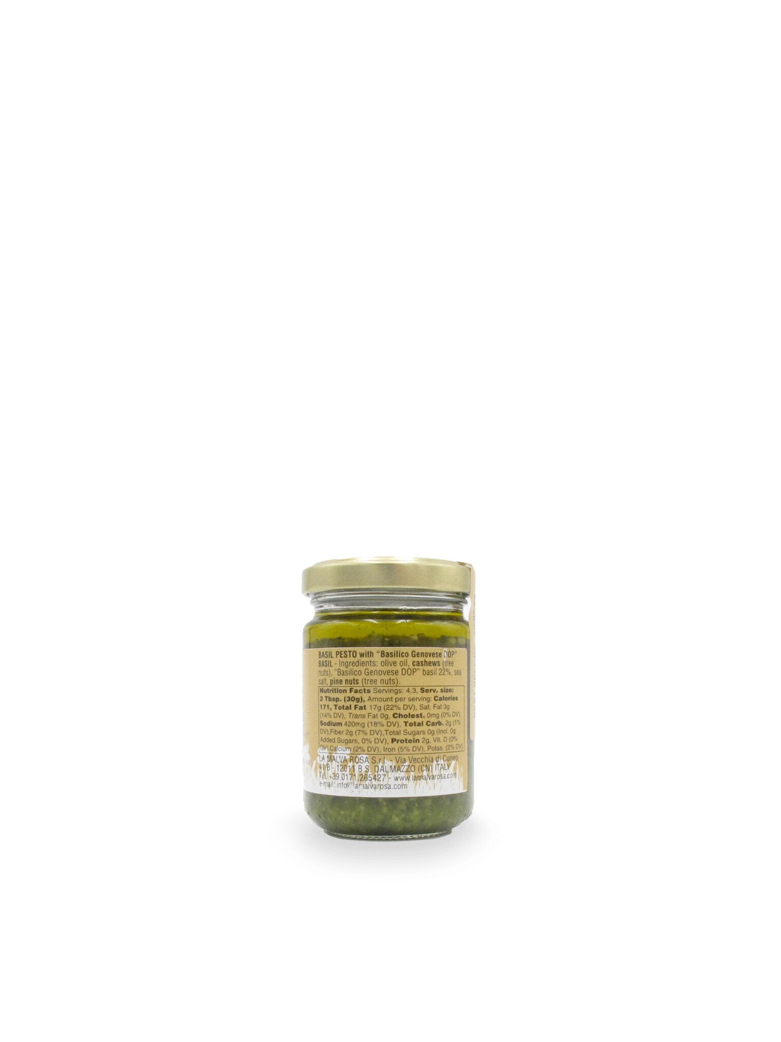 La Malva Rosa Basil Pesto 12/130g