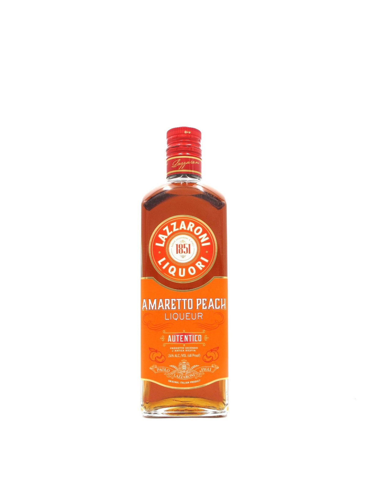 Paolo Lazzaroni & Figli Amaretto Peach 750mL