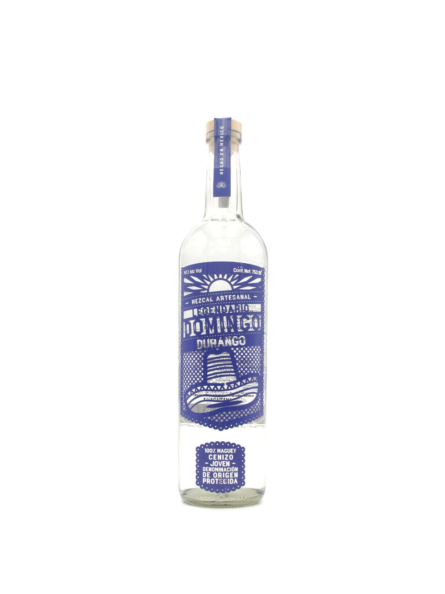 Mezcal Legendario Domingo Cenizo Durango 750ml