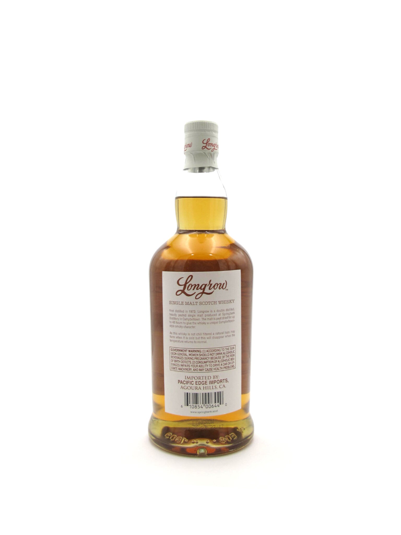 Longrow Peated Single Malt 92 Proof 750mL