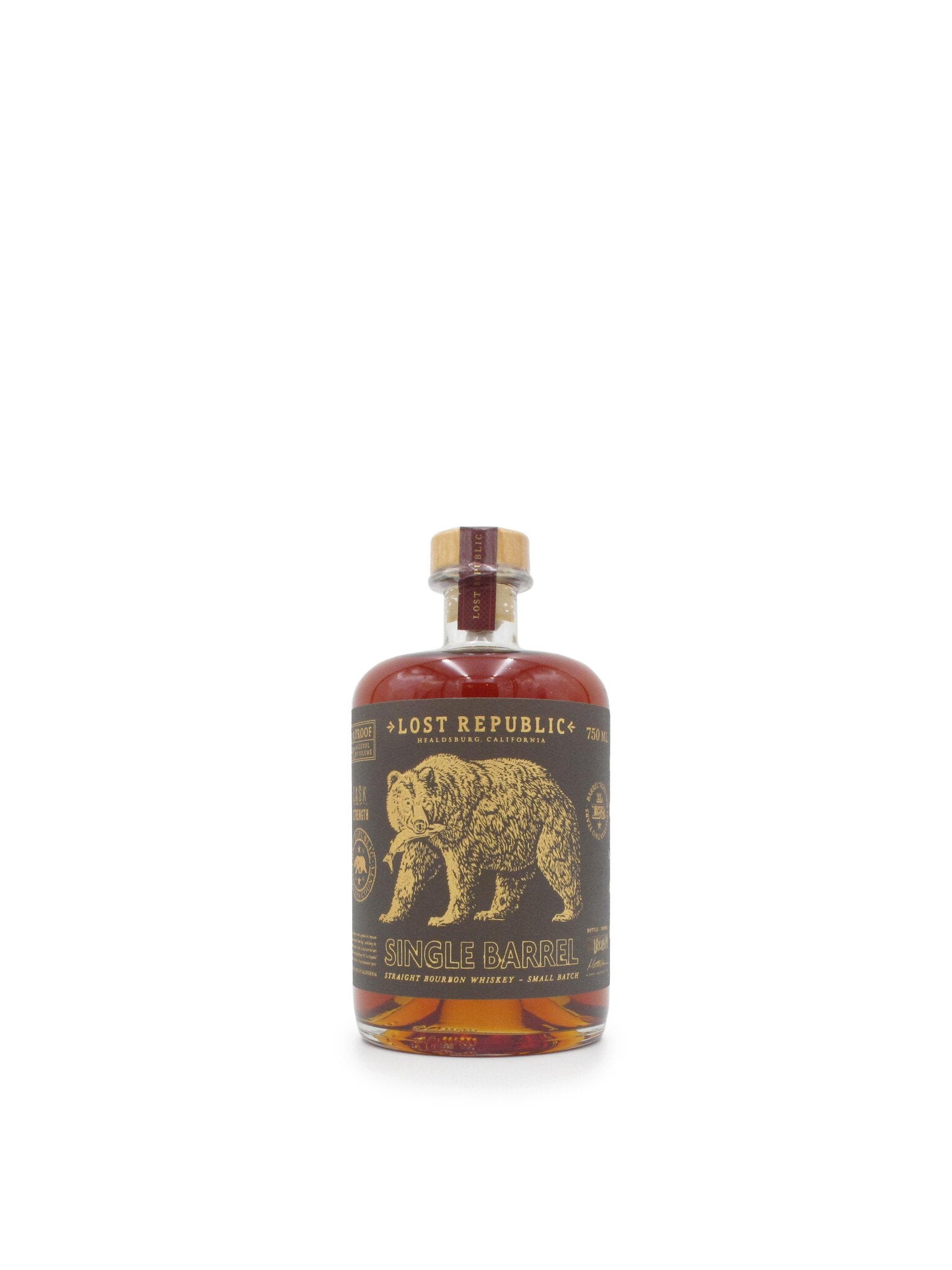 Lost Republic Single Barrel Bourbon 750mL
