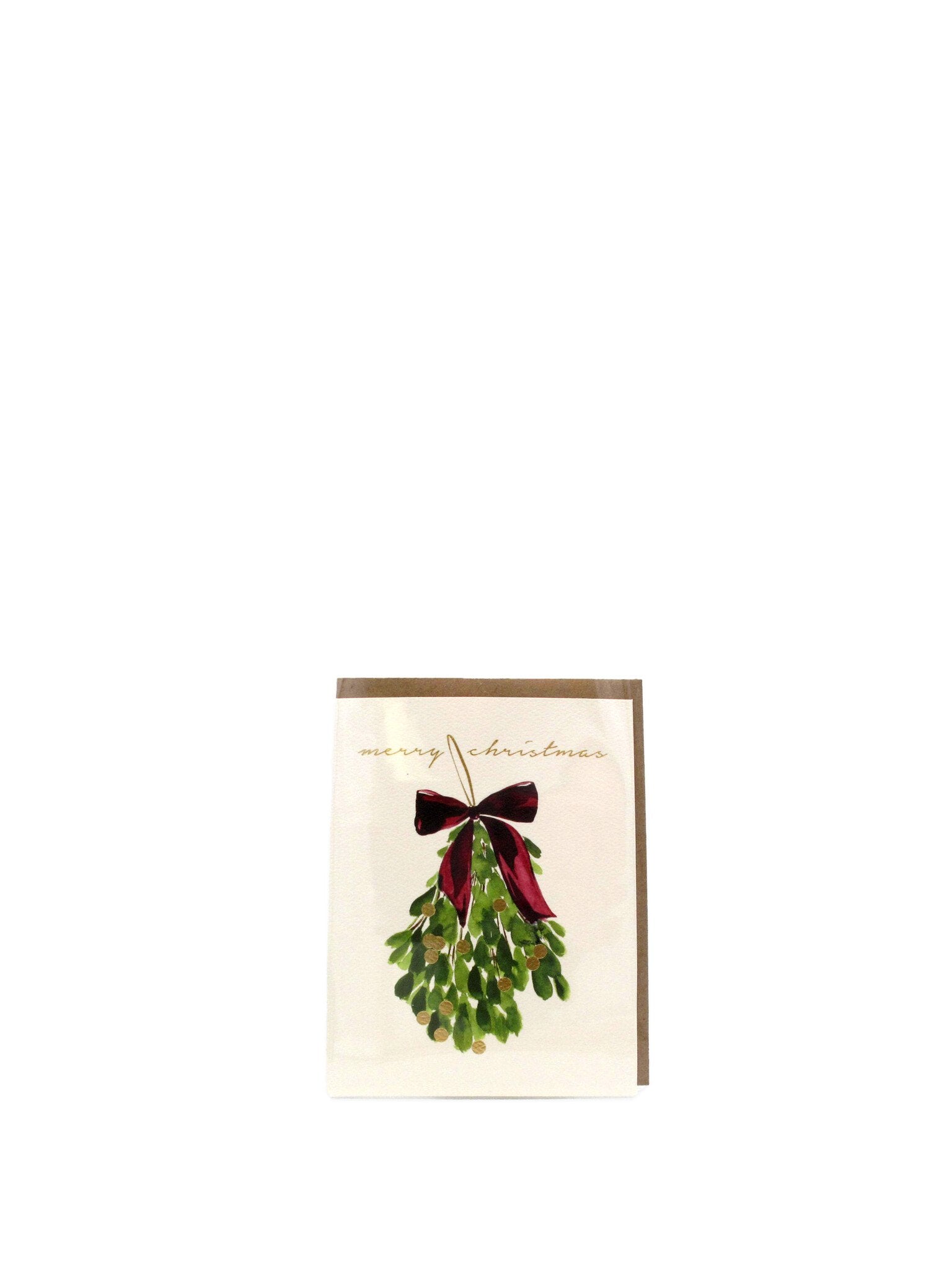 Mistletoe Christmas Card