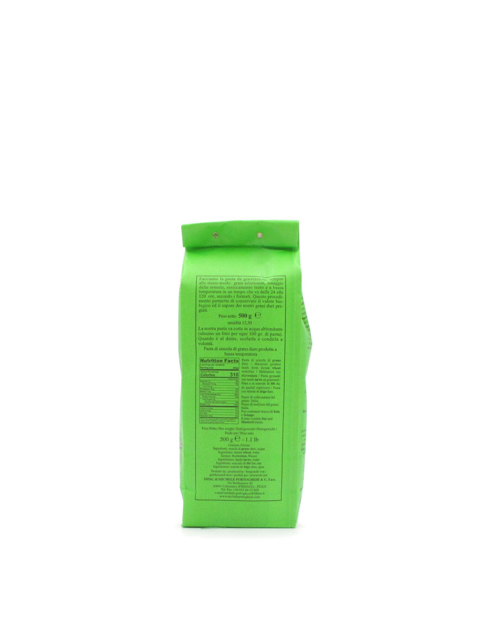 Michele Portoghese Strozzapreti Pasta - Green Line 500g