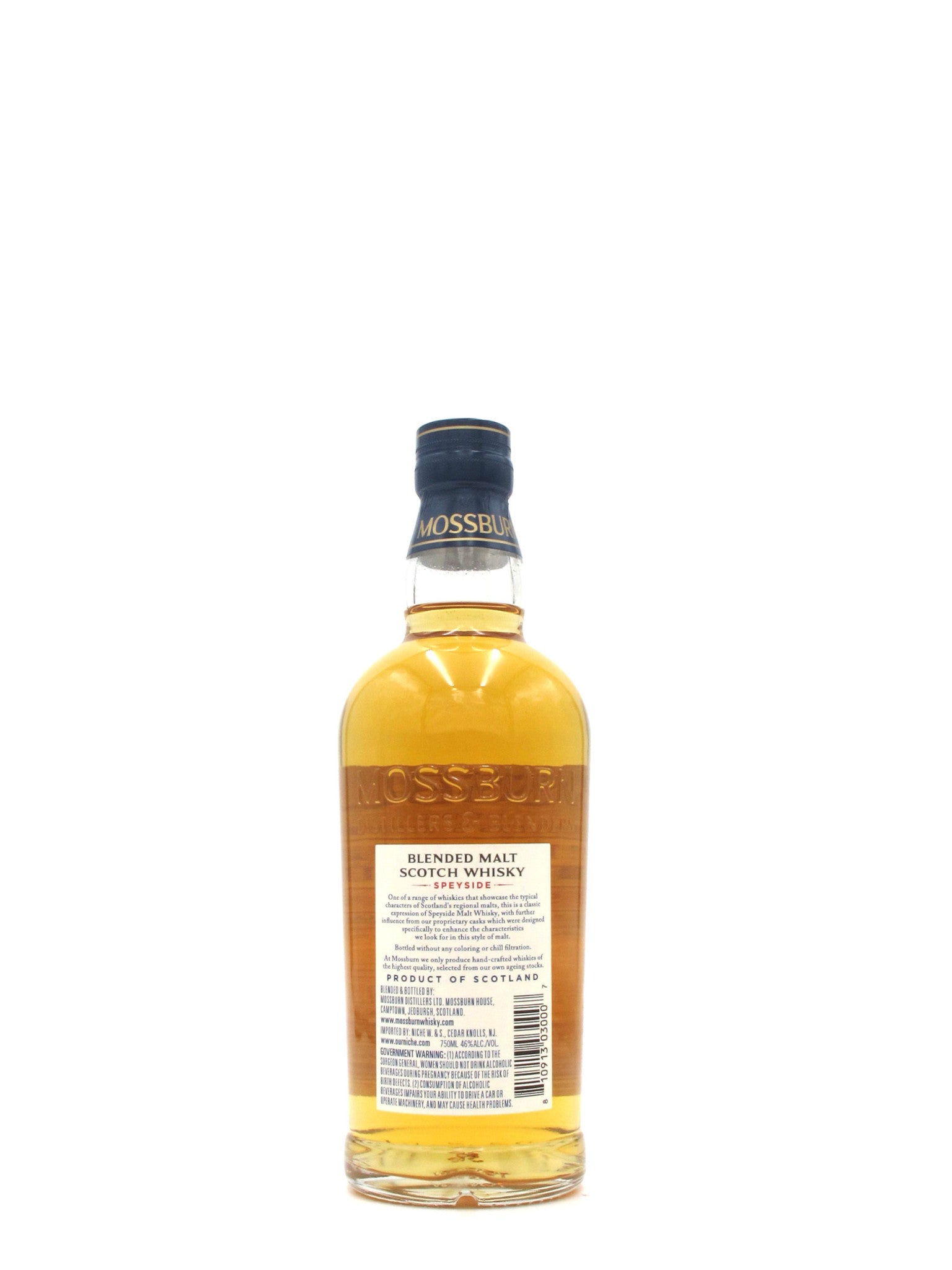 Mossburn Speyside Blended Malt 750mL