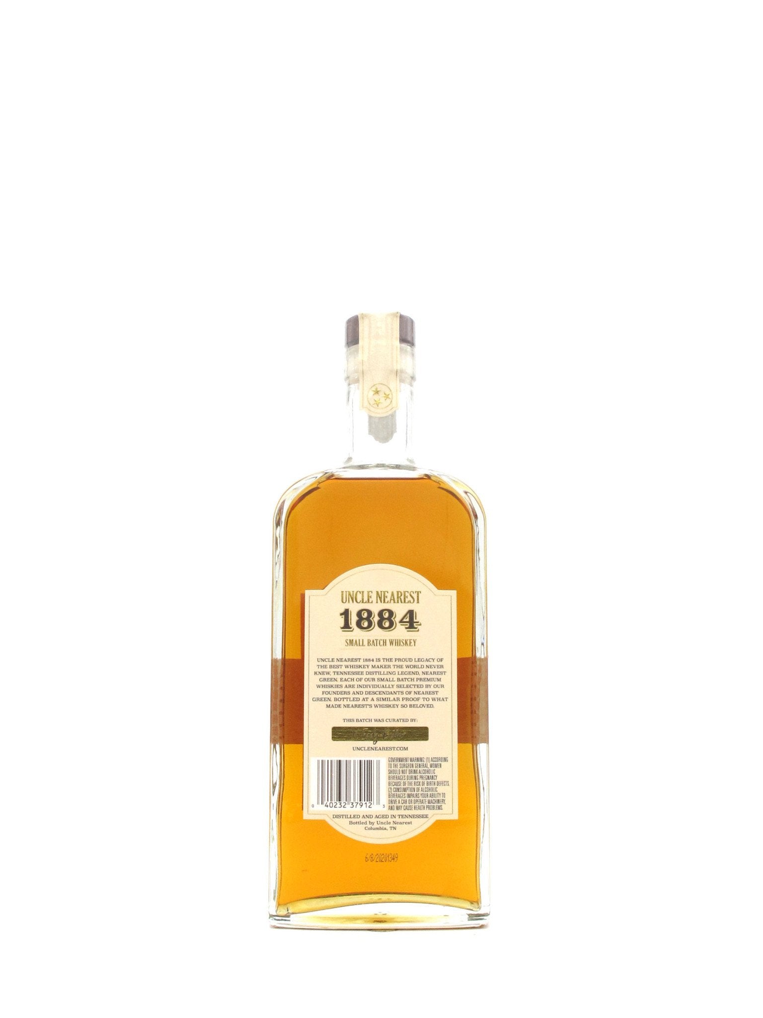Uncle Nearest 1884 Small Batch 750mL