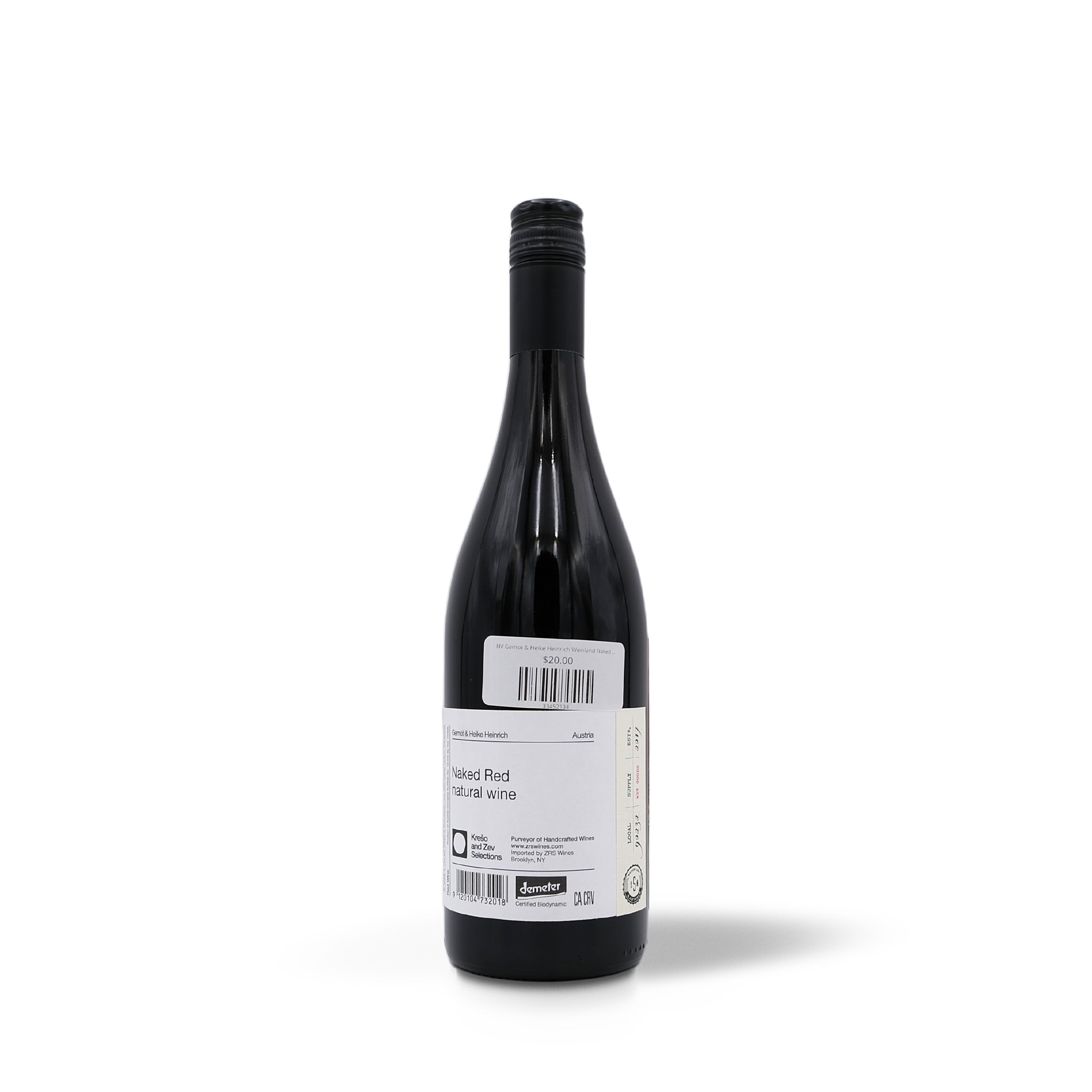 NV Gernot & Heike Heinrich Weinland Naked Red 750mL