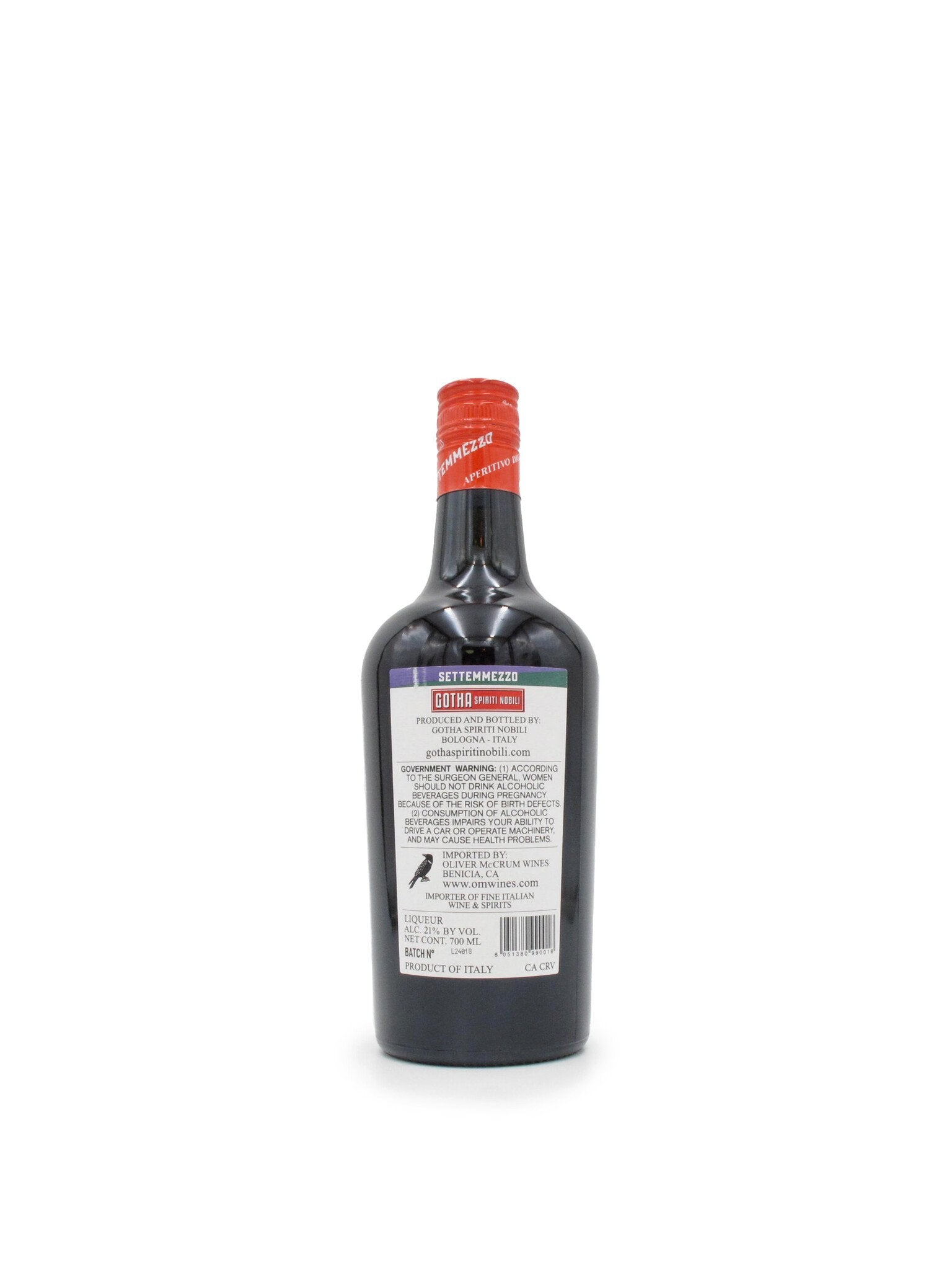NV Gotha Spiriti Nobili Settemmezzo 700mL