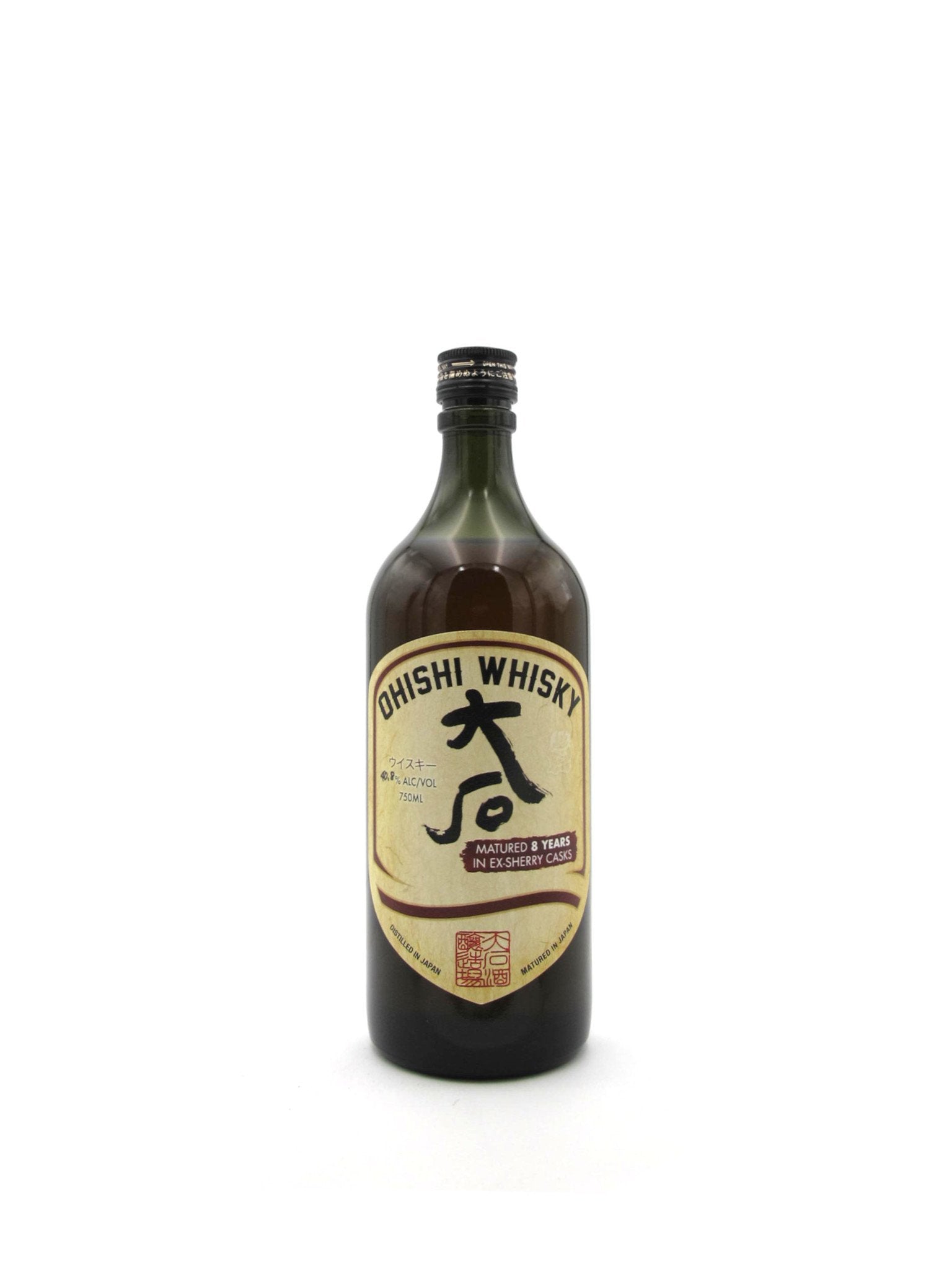 Ohishi Whisky 8yr Sherry Cask Finish 750ml
