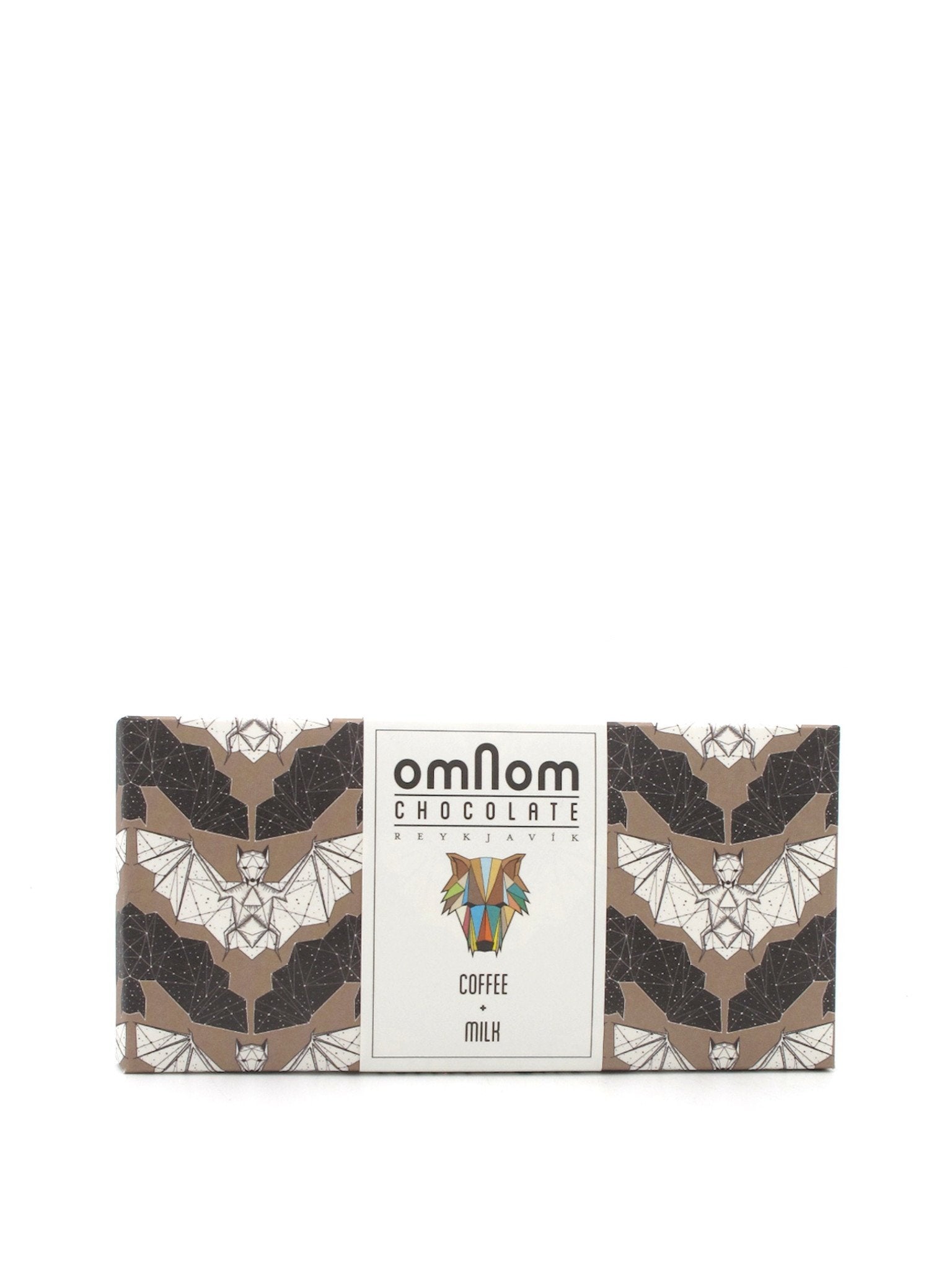 OmNom Coffee + Milk Chocolate 60g