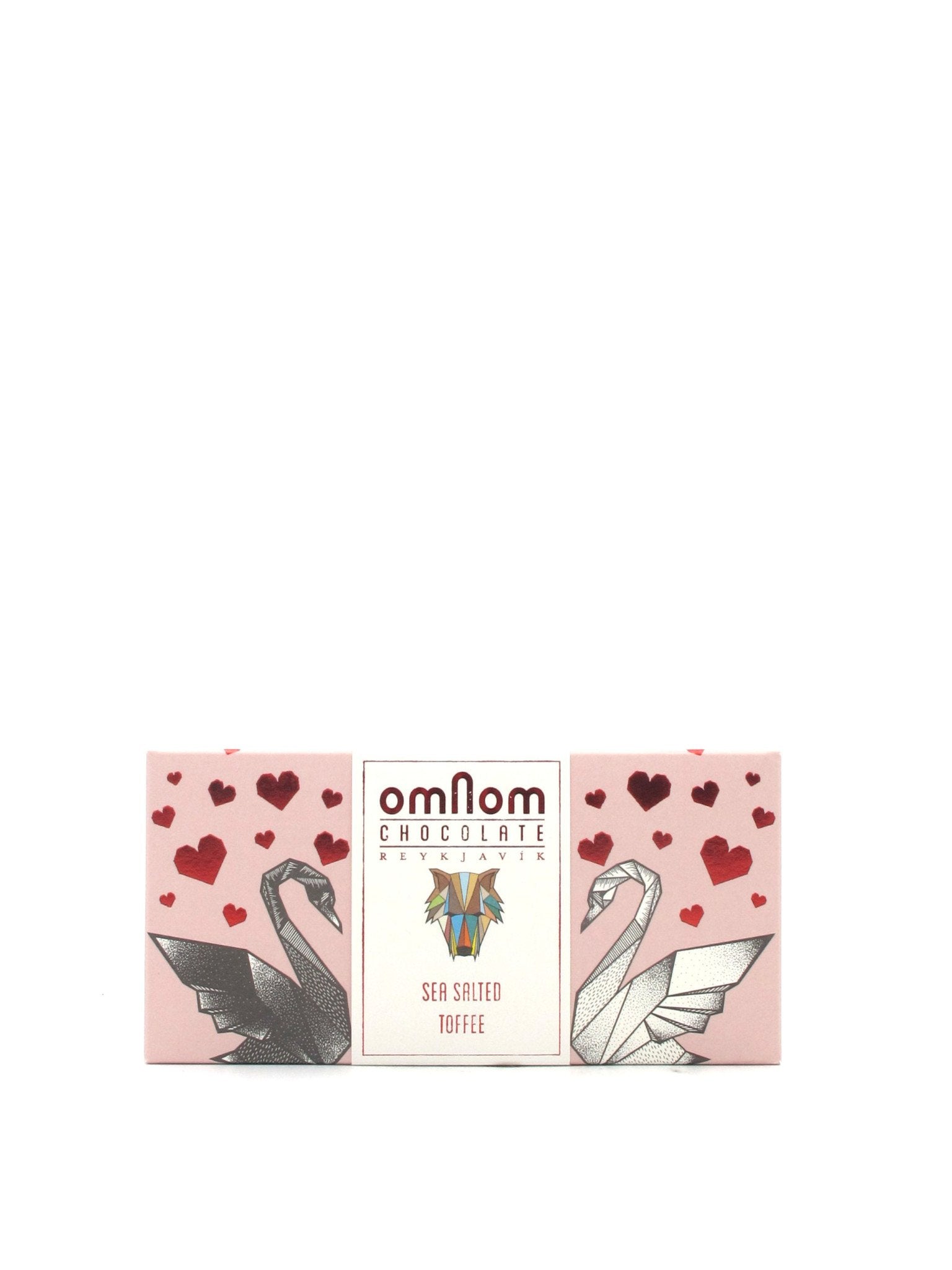 OmNom Sea Salted Toffee Chocolate Bar 60g