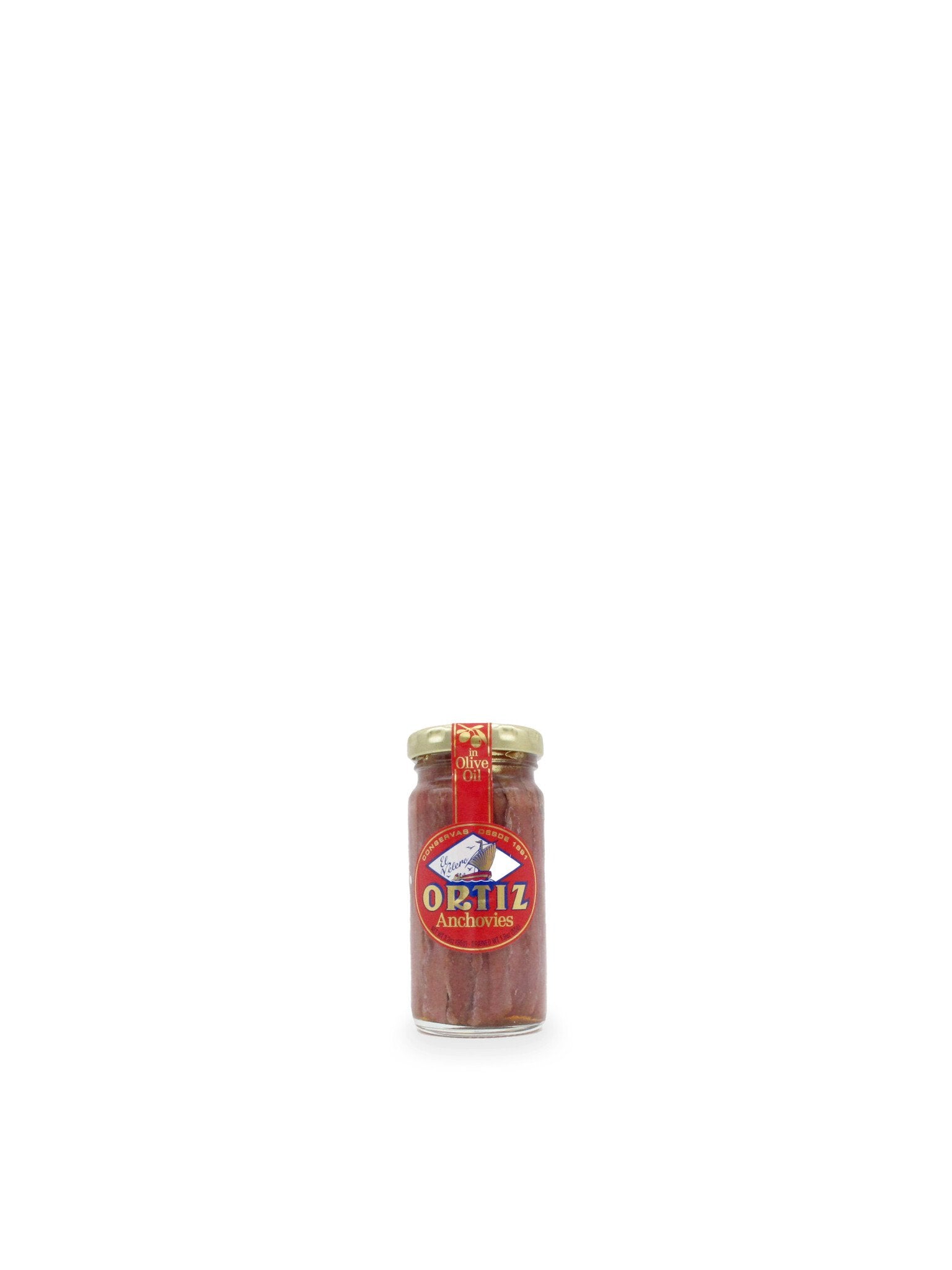 Ortiz Anchovy Fillet Jars 95g
