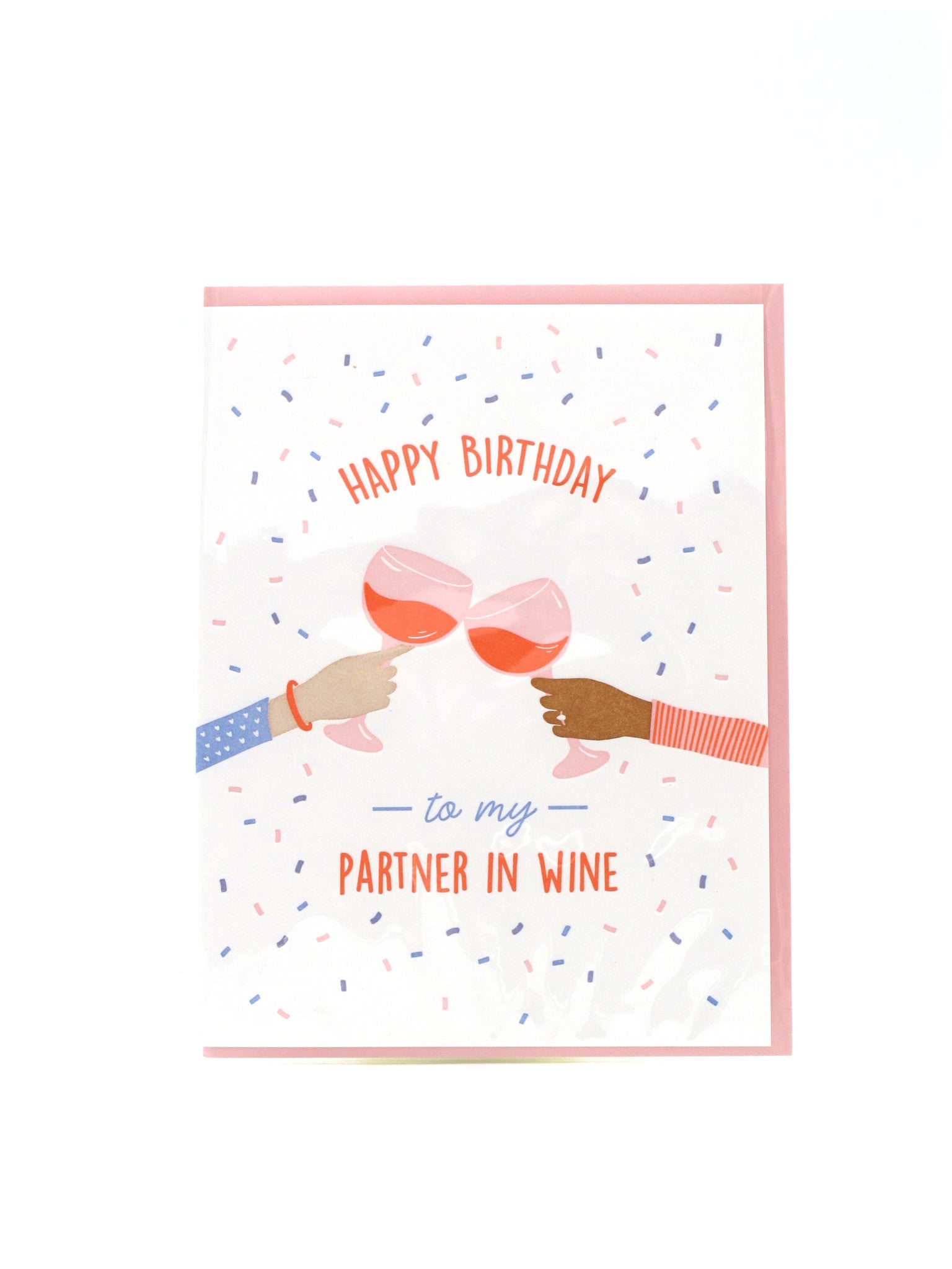 Partner in Wine Elum Greeting Card