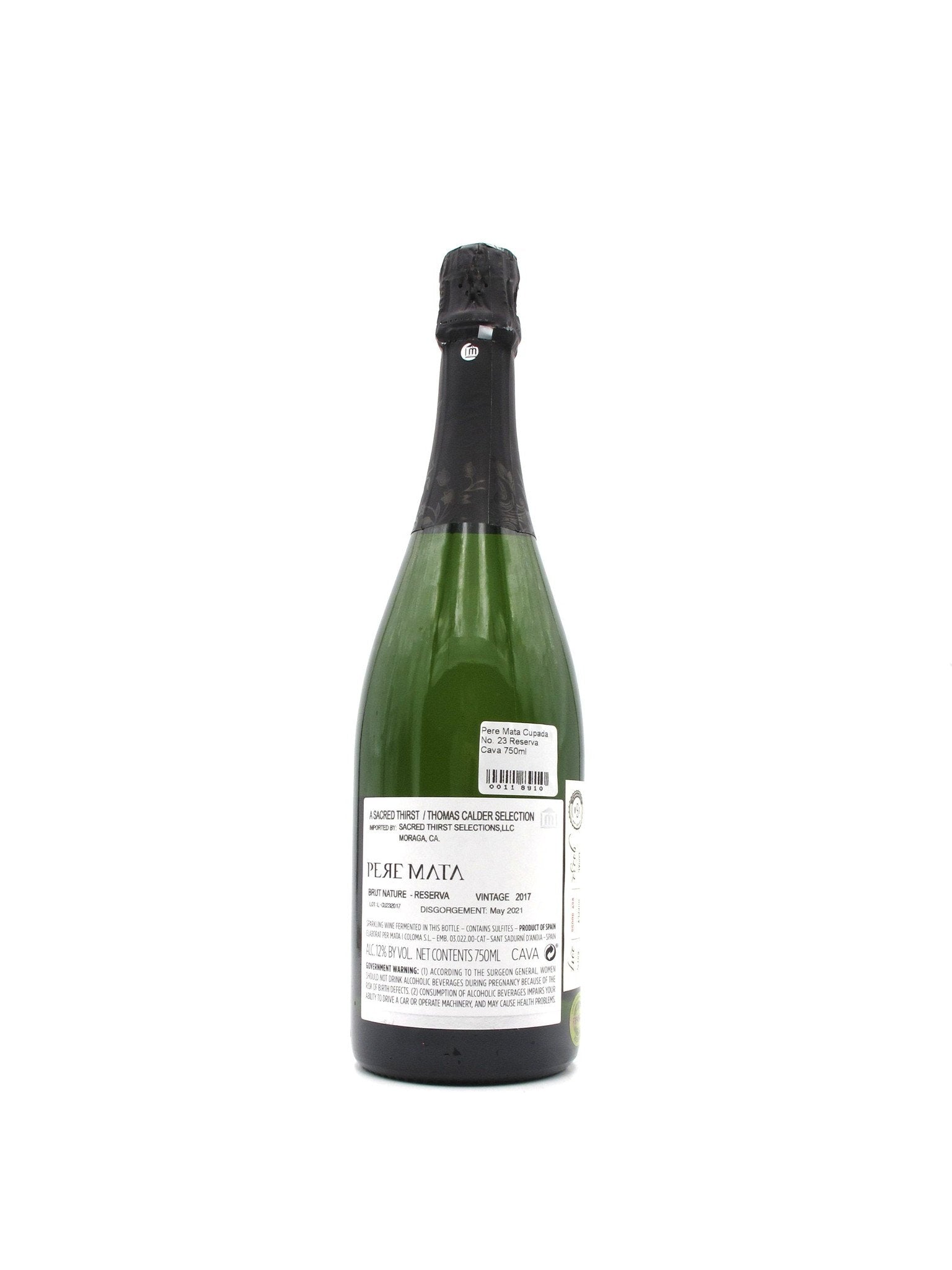 Pere Mata Cupada No. 29 Reserva Cava 750ml