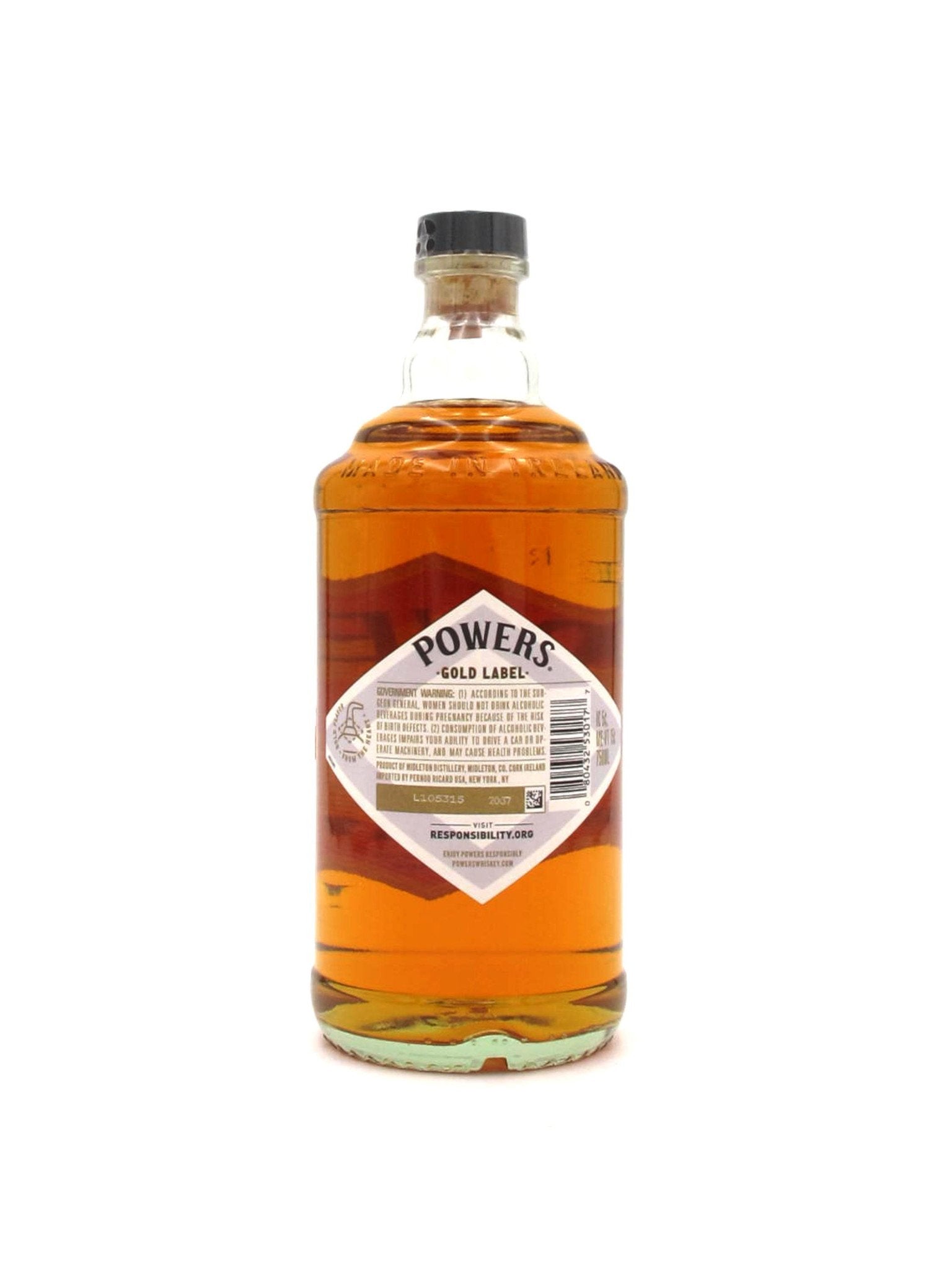 Powers Irish Whiskey 750mL