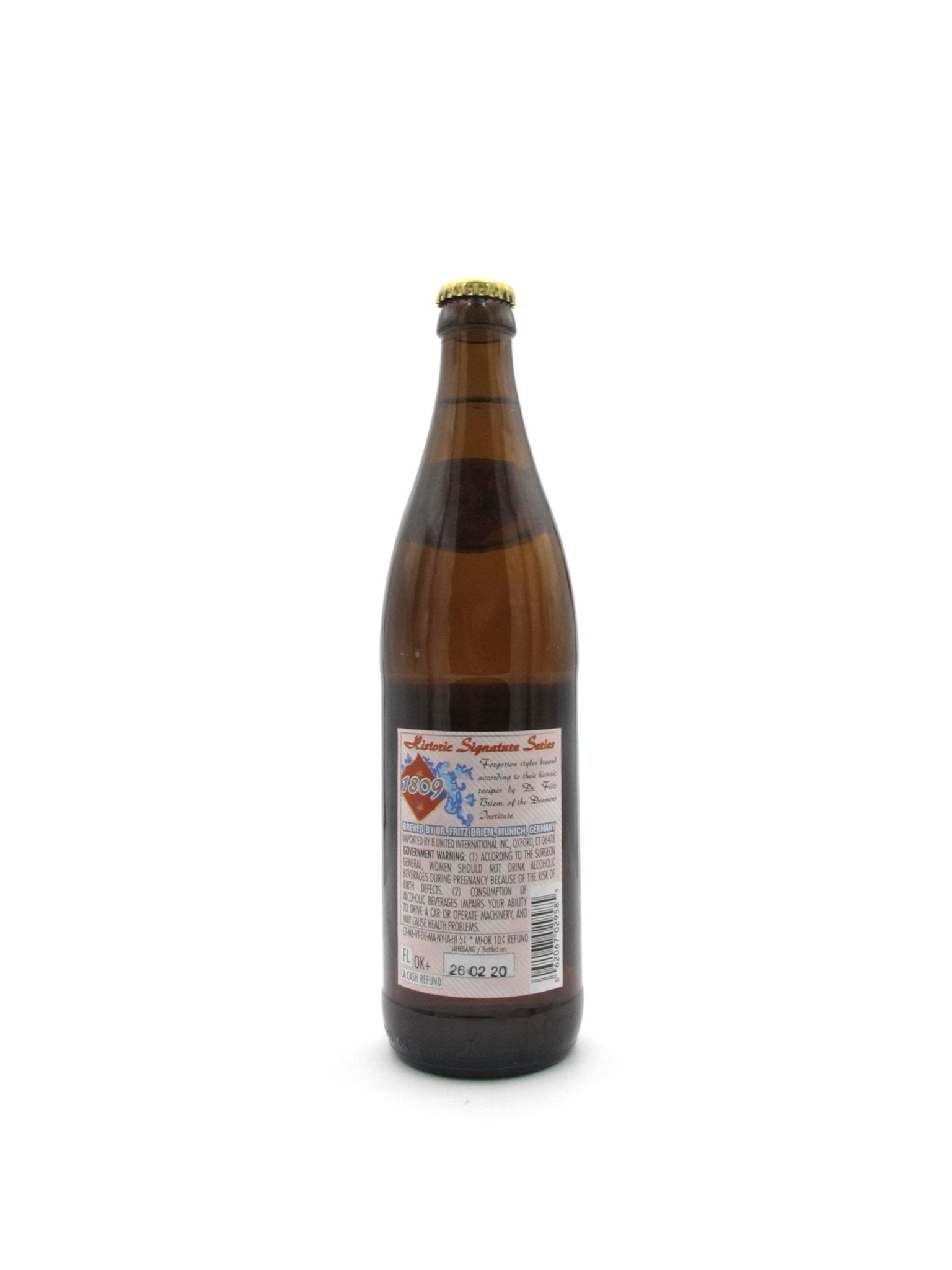 Prof Briem 1809 Berliner Weisse 500ml