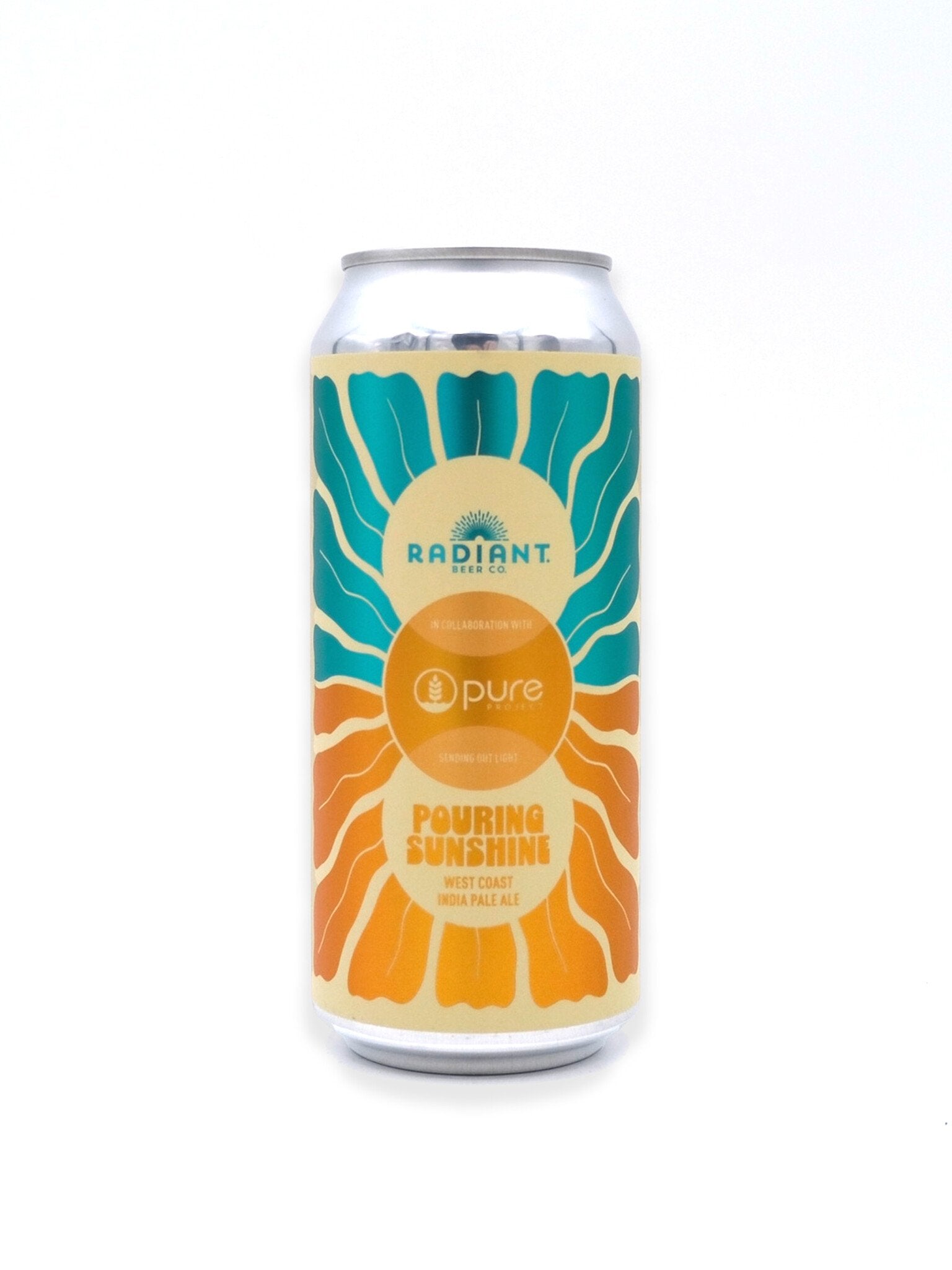 Radiant Beer Co. x Pure Project 'Pouring Sunshine' WCIPA  16oz