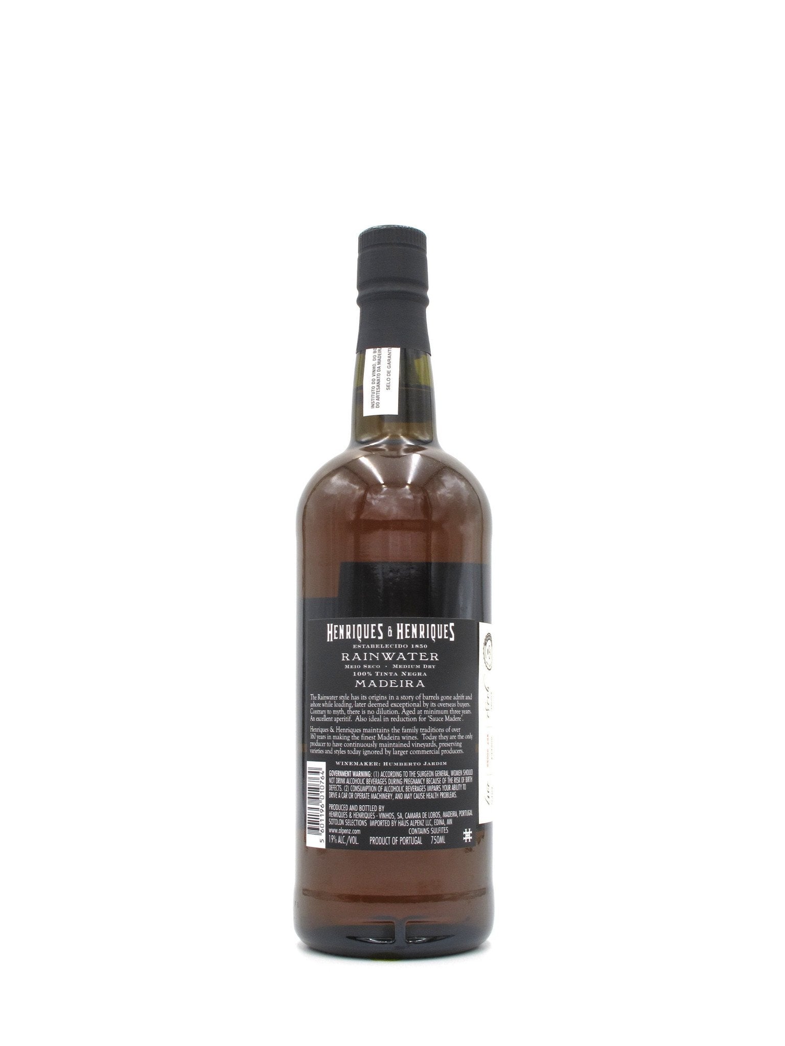 Henriques & Henriques Madeira Rainwater 750mL