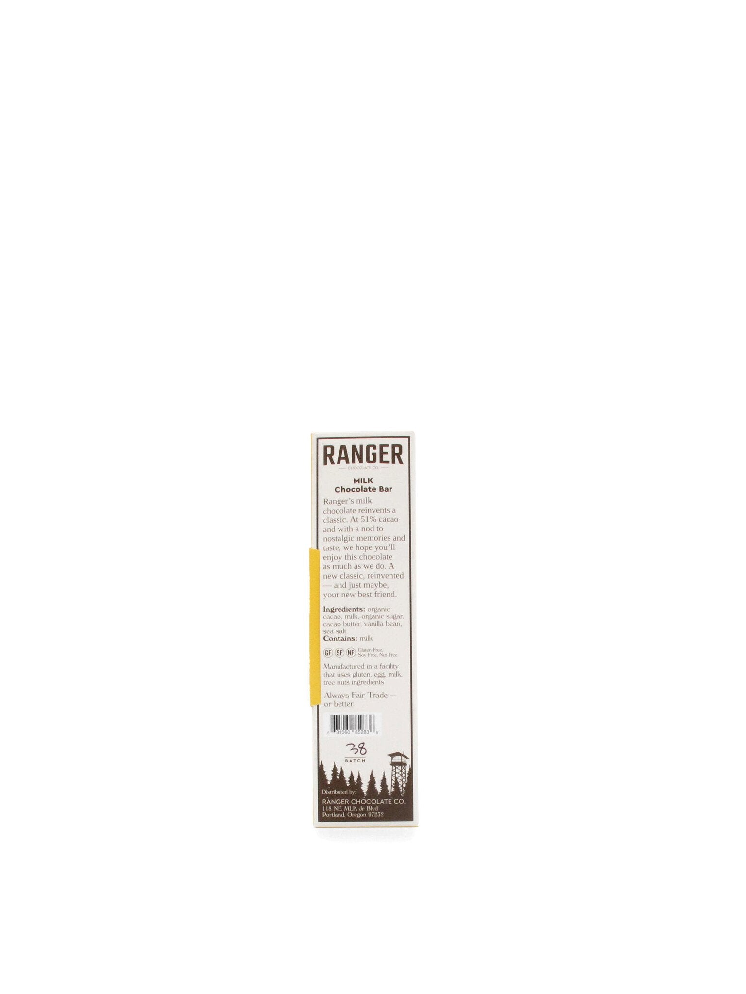 Ranger Milk Chocolate Bar 1.25oz