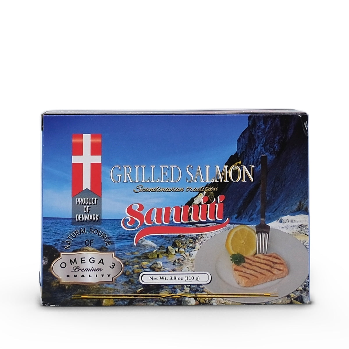 Sanniti Grilled Salmon Tins 3.9oz/110g