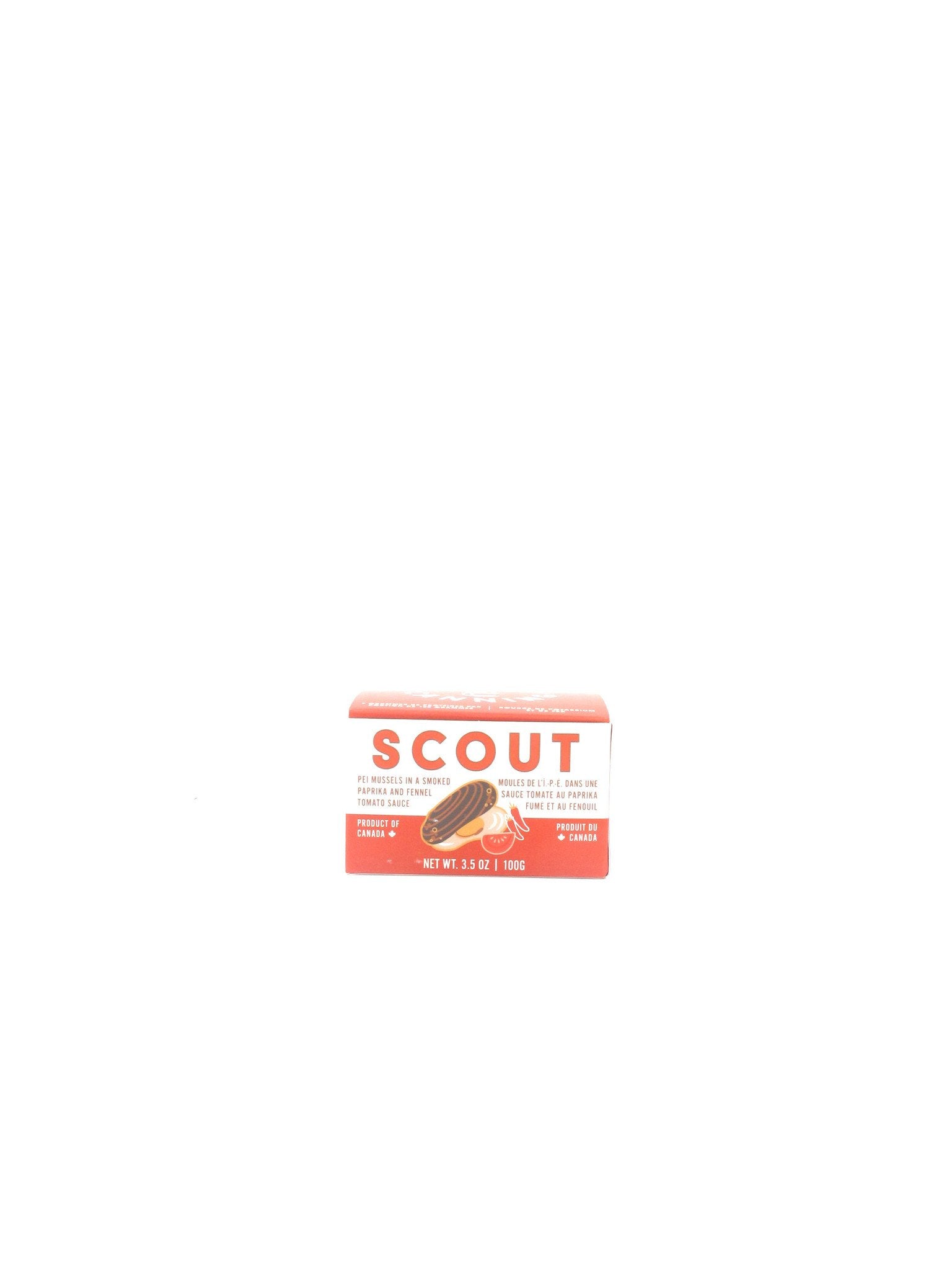 Scout PEI Mussels in Smoked Paprika & Fennel Tomato Sauce 3.2oz