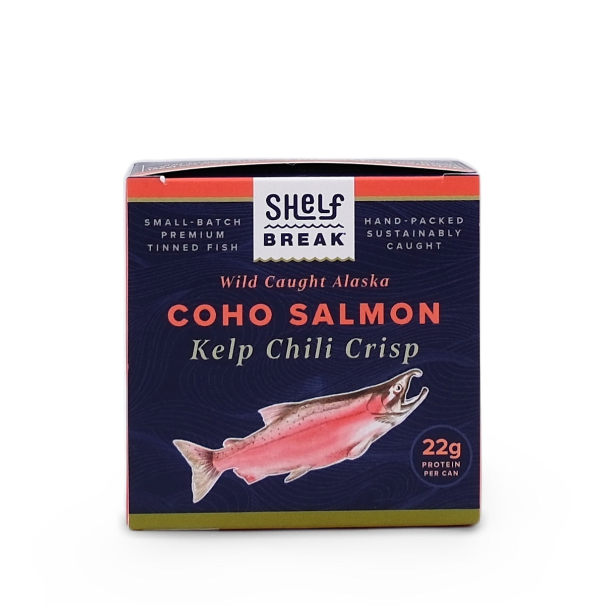 Shelf Break Kelp Chili Crisp Wild Alaska Coho Salmon 3.9oz