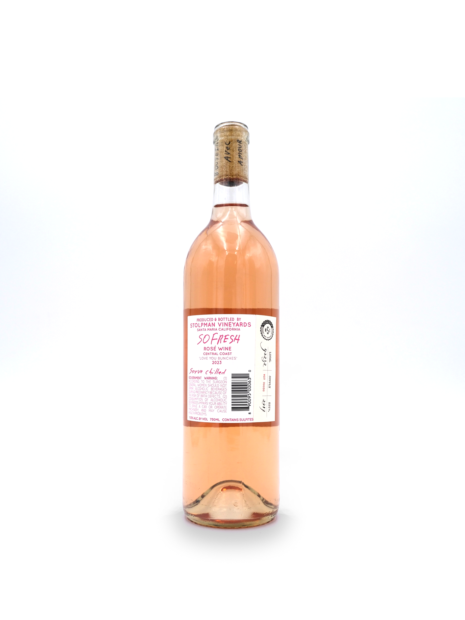2024 Stolpman Vineyards "Love You Bunches" Rosé 750ml