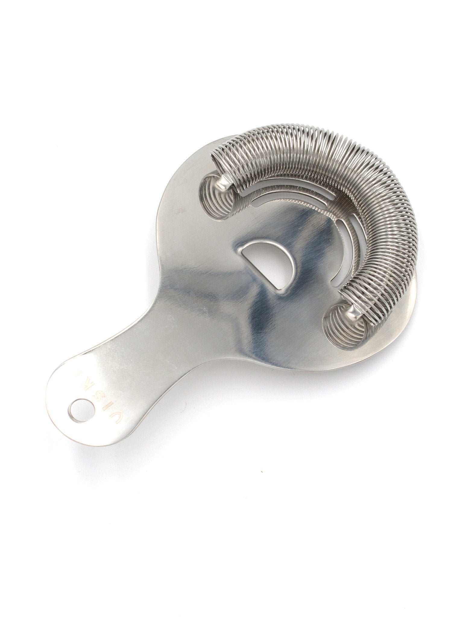 Viski Stainless Steel Hawthorne Strainer