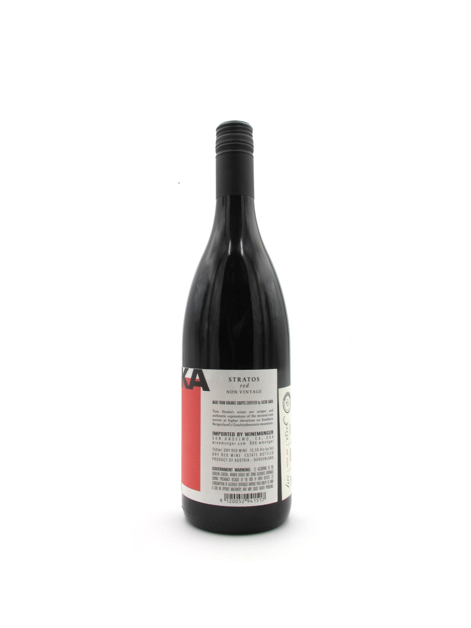 NV Weingut Straka Stratos Red 750ml