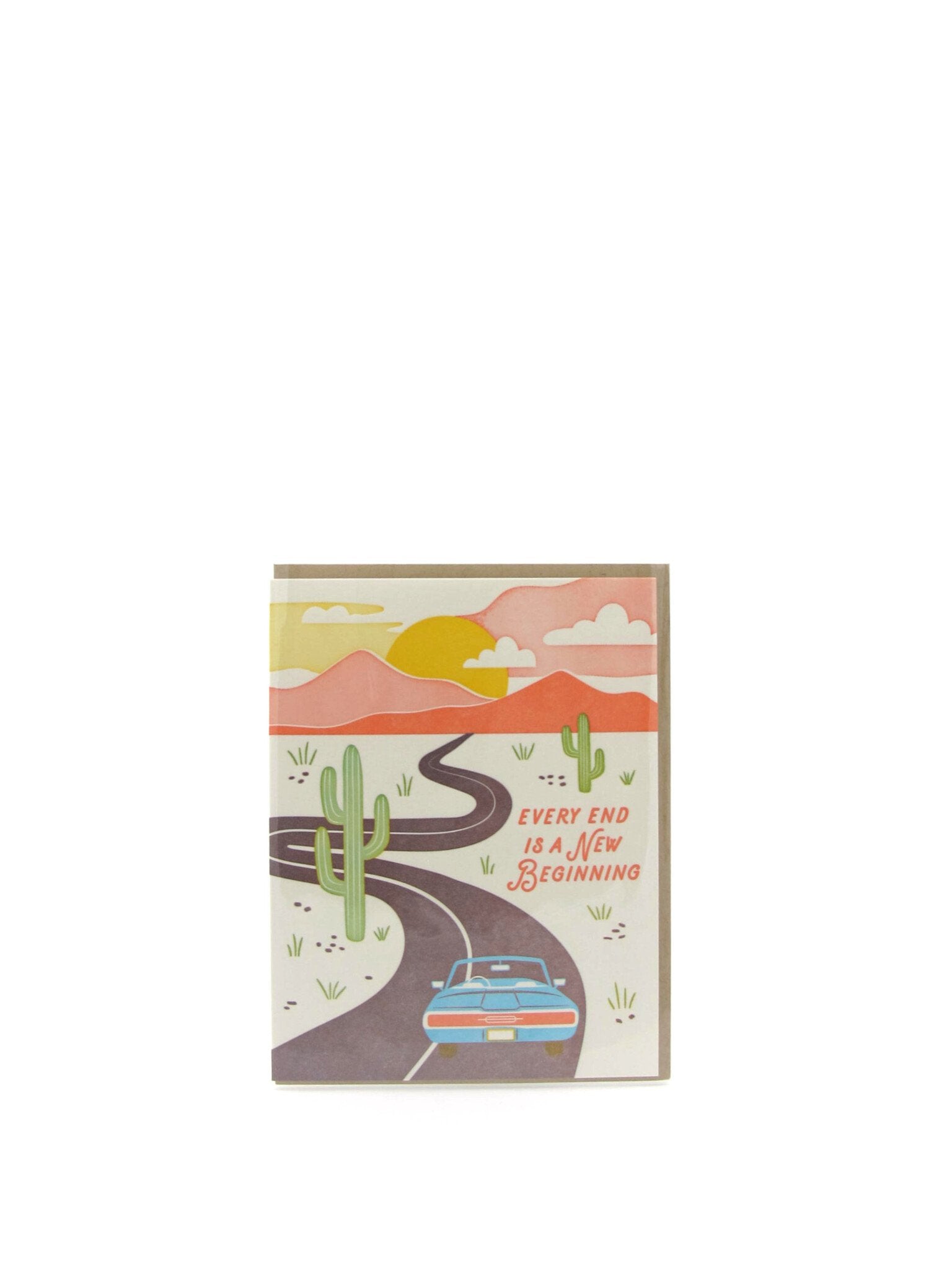 Sunset Drive Elum Greeting Card