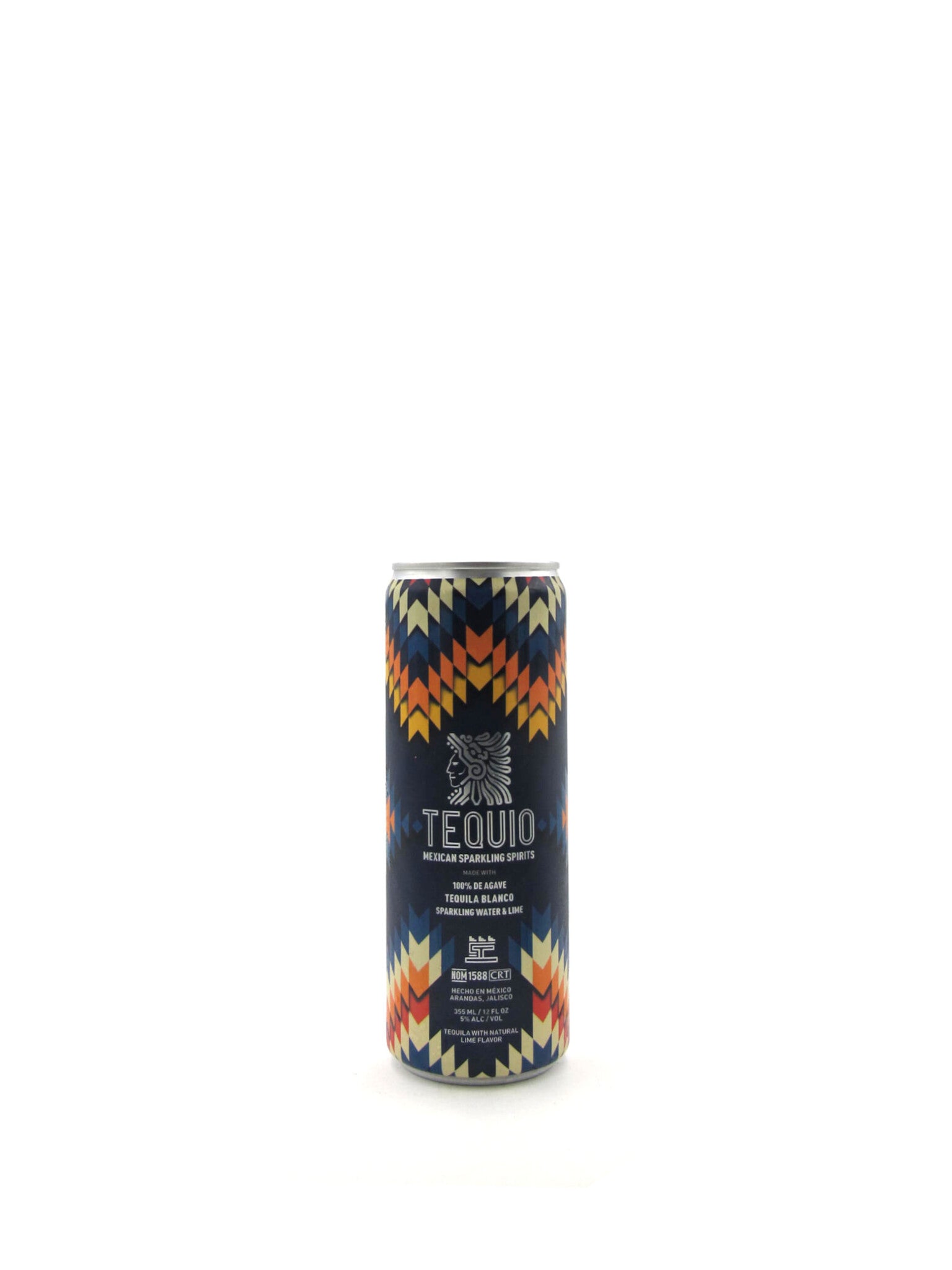 Tequio Blanco Tequila Sparkling Water & Lime Cocktail 12oz