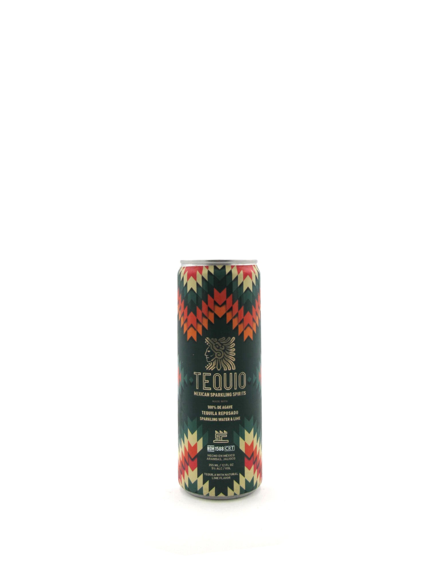 Tequio Reposado Tequila Sparkling Water & Lime Cocktail 12oz