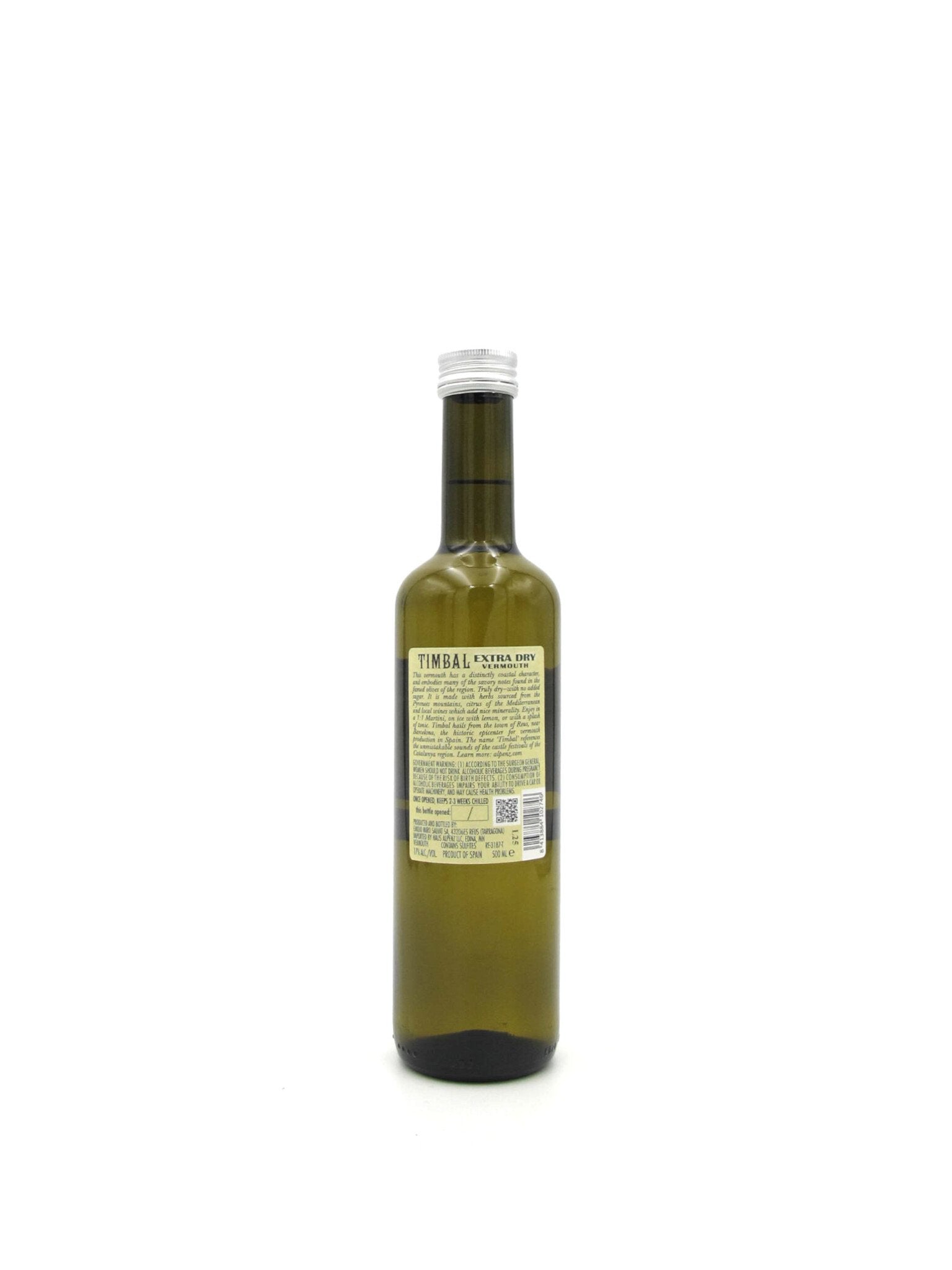 Timbal Vermut de Reus Extra Dry 500ml