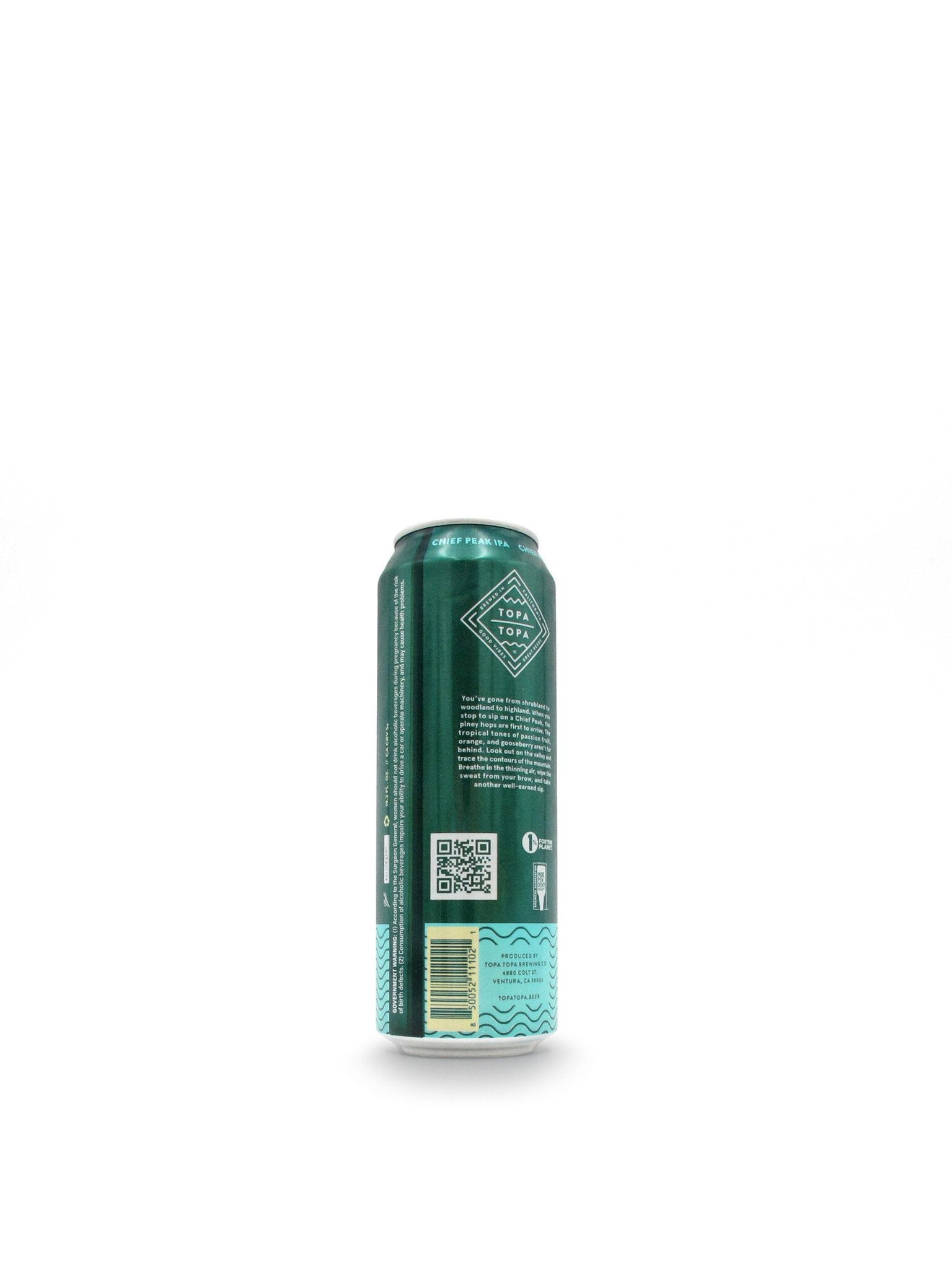 Topa Topa Chief Peak WC IPA 19.2oz