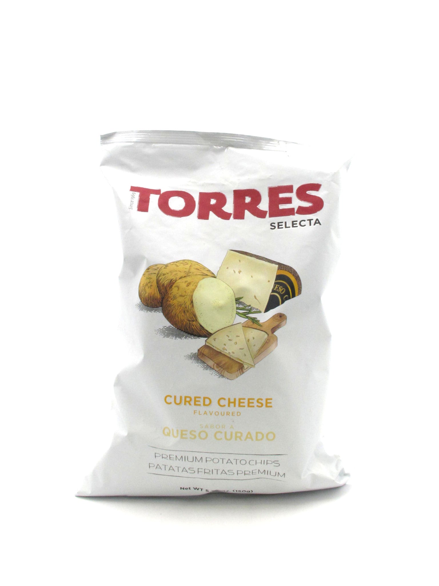 Torres Potato Chips Cured Cheese 150g